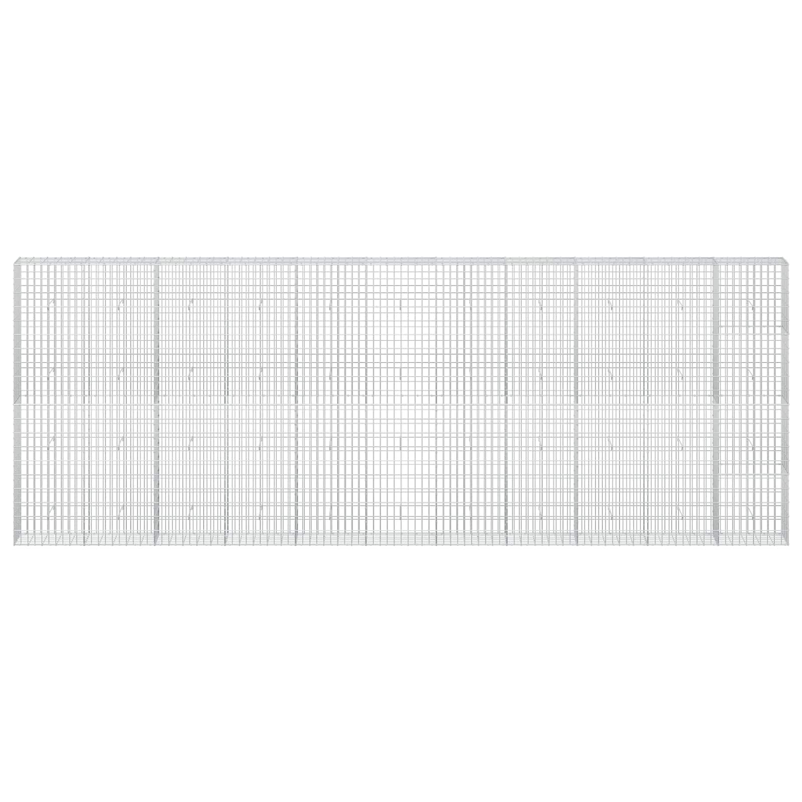Gabion z 3,5 mm žico in 5x10 cm mrežo 550x30x200 cm