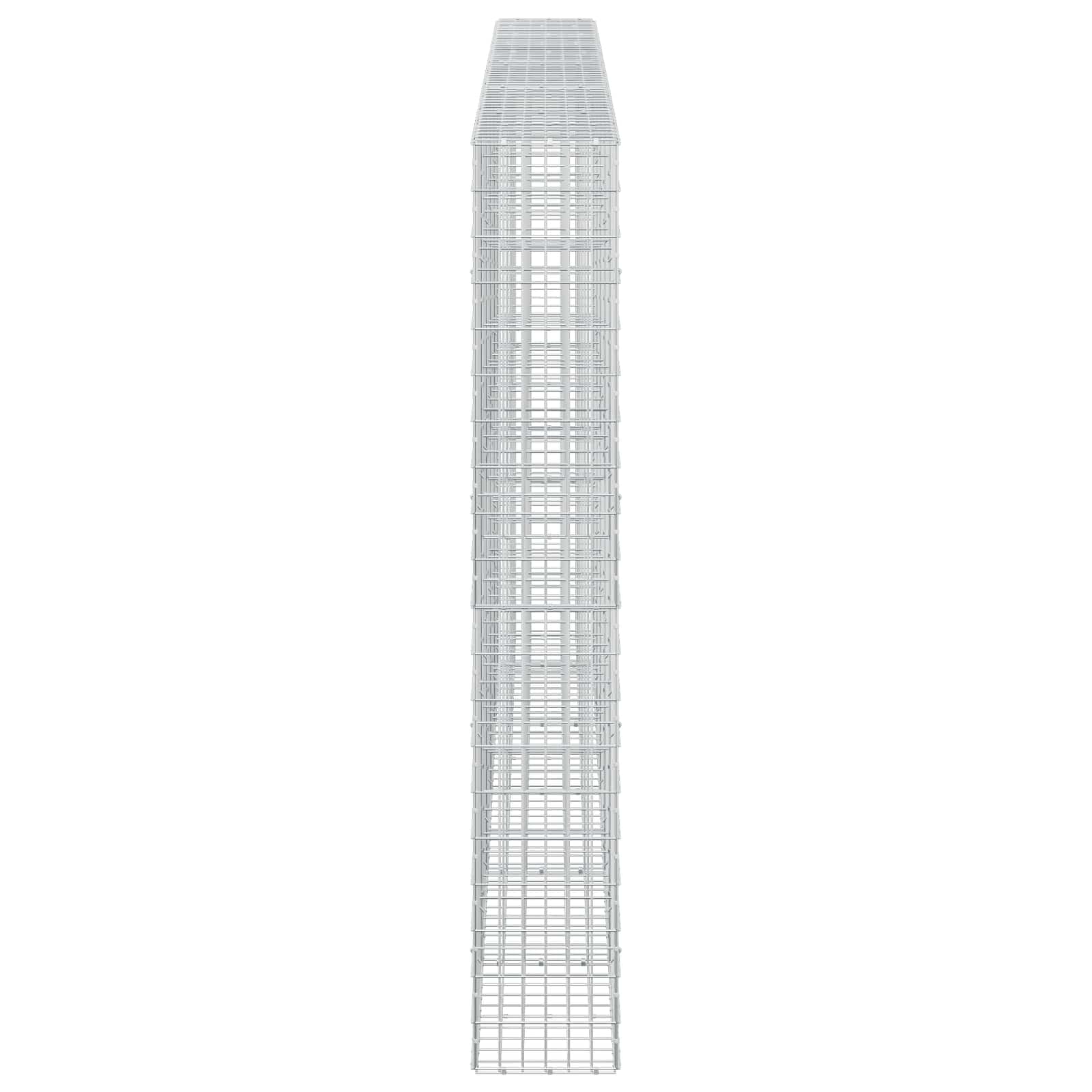 Gabion z 3,5 mm žico in 5x10 cm mrežo 550x30x200 cm