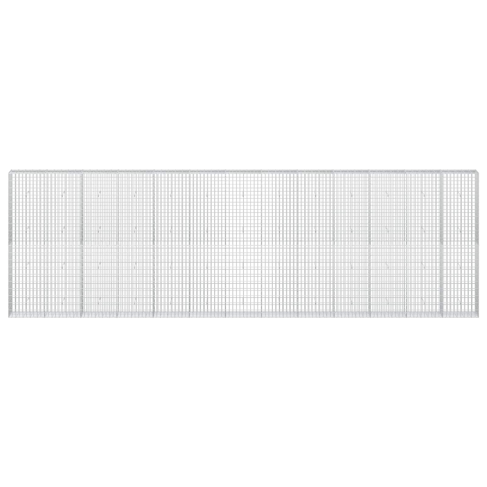 Gabion z 3,5 mm žico in 5x10 cm mrežo 650x30x200 cm