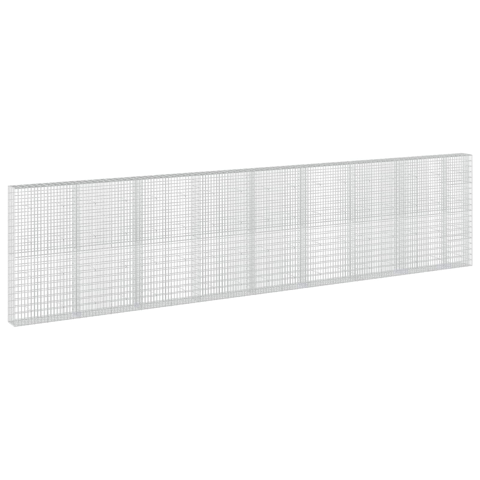 Gabion z 3,5 mm žico in 5x10 cm mrežo 850x30x200 cm