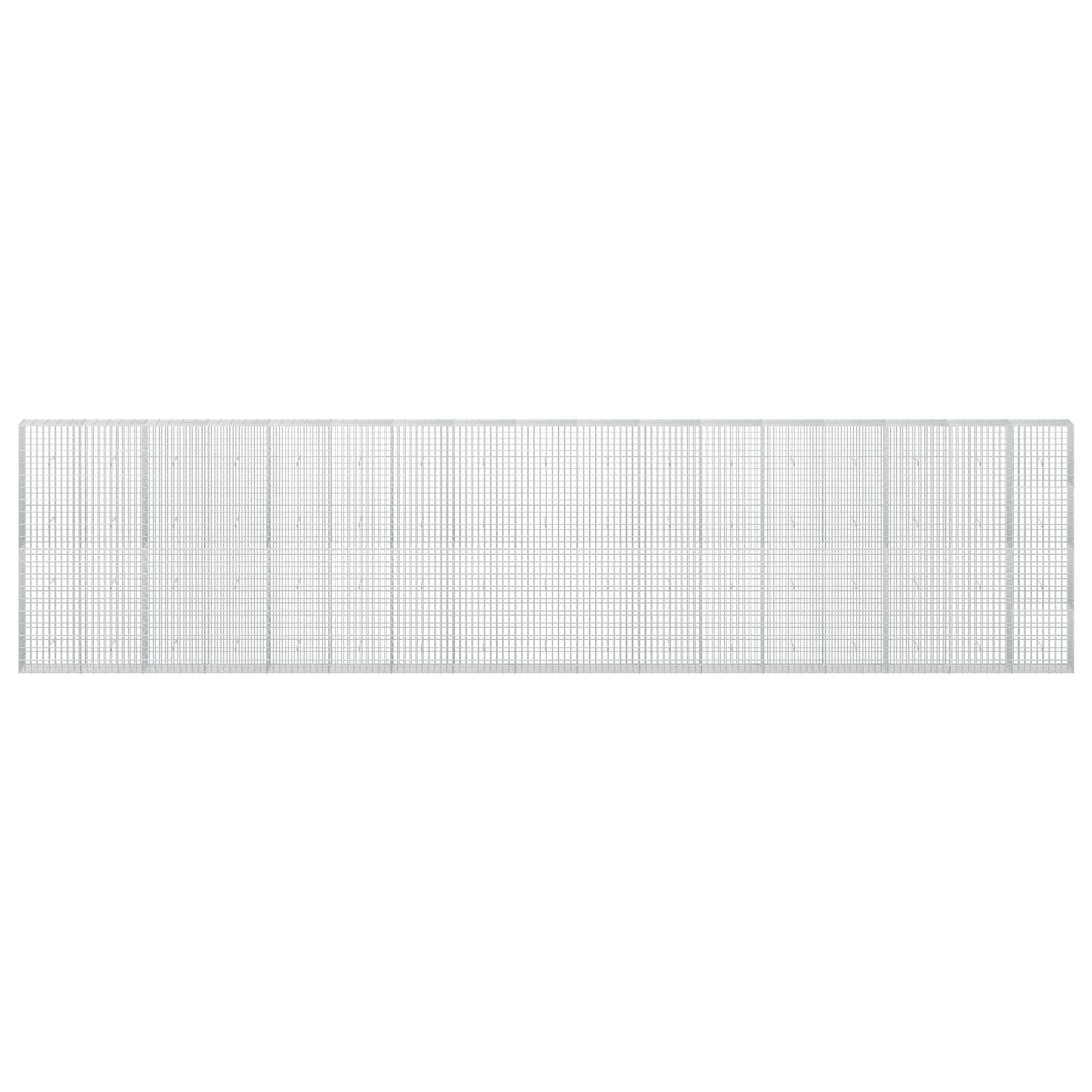Gabion z 3,5 mm žico in 5x10 cm mrežo 850x30x200 cm