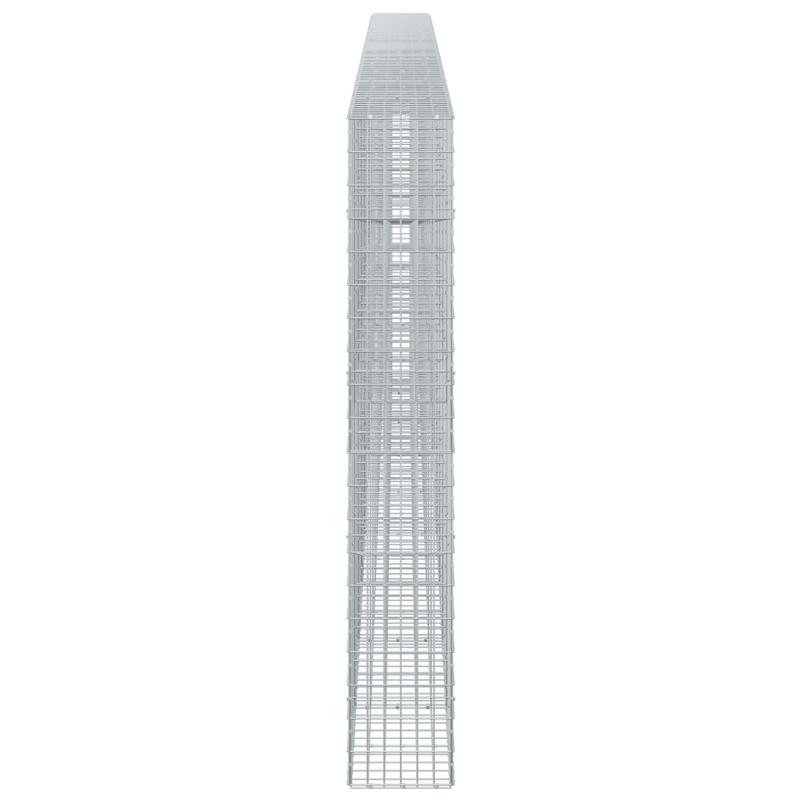 Gabion z 3,5 mm žico in 5x10 cm mrežo 850x30x200 cm
