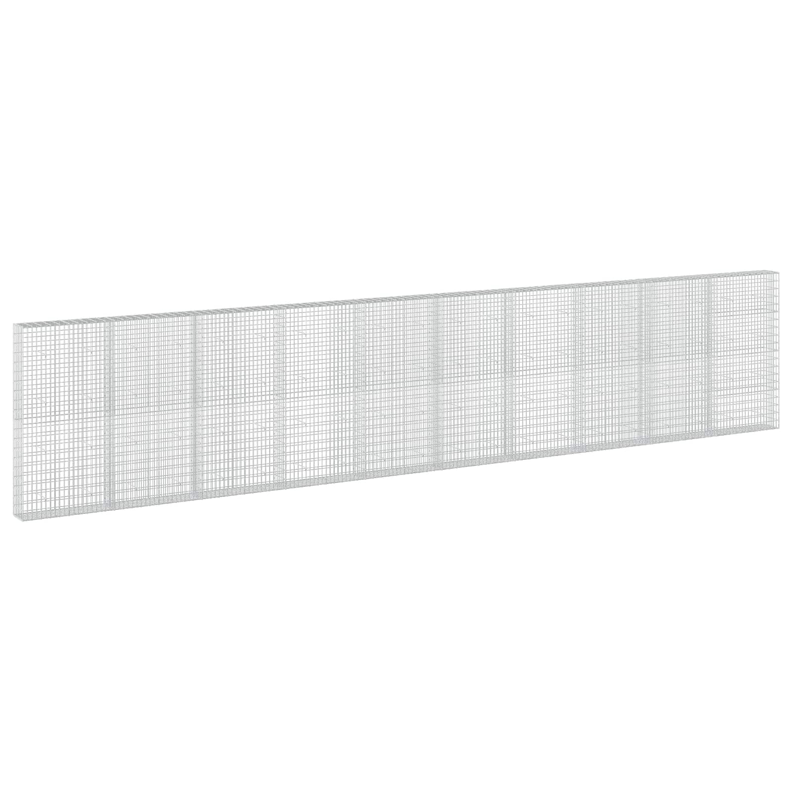 Gabion z 3,5 mm žico in 5x10 cm mrežo 1000x30x200 cm