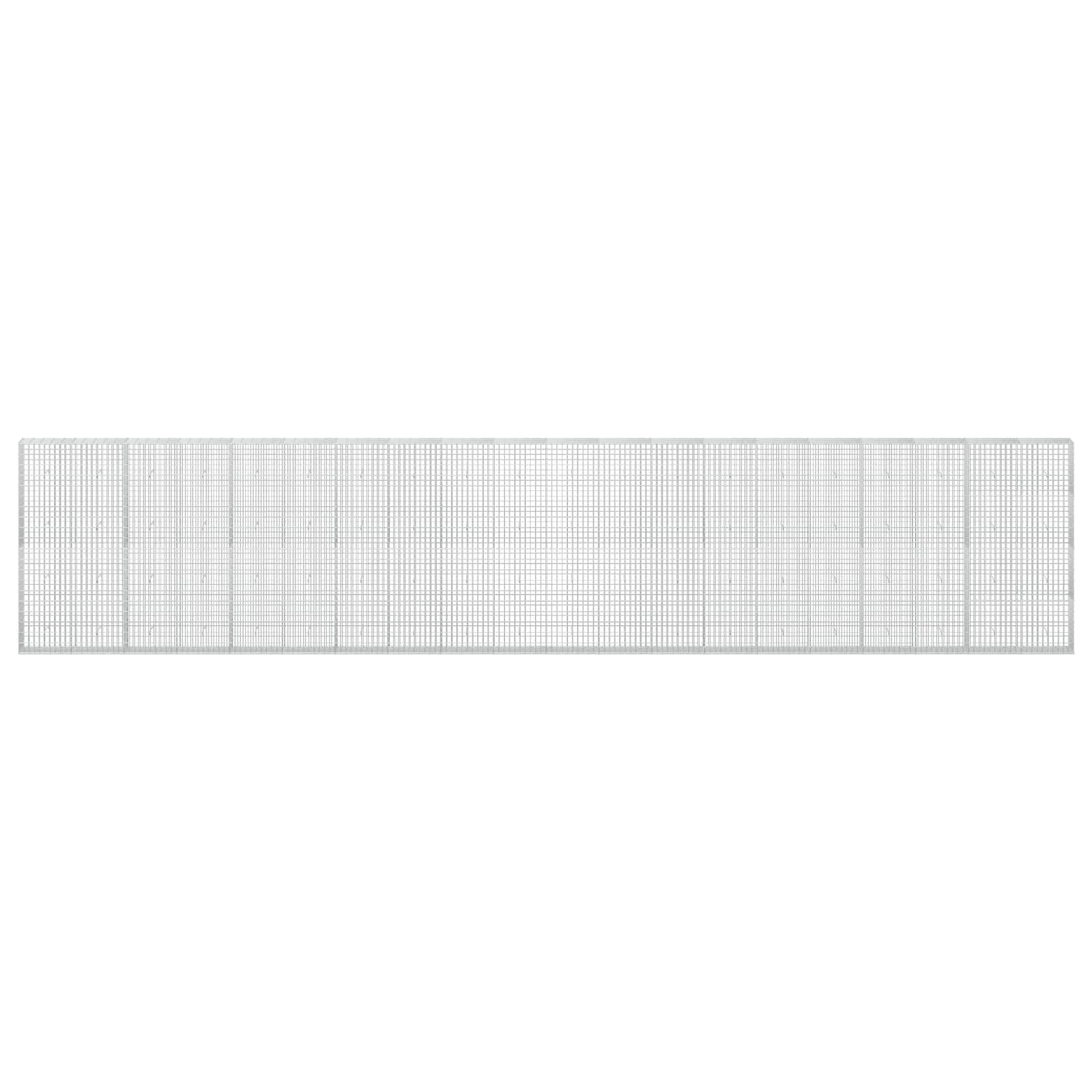 Gabion z 3,5 mm žico in 5x10 cm mrežo 1000x30x200 cm