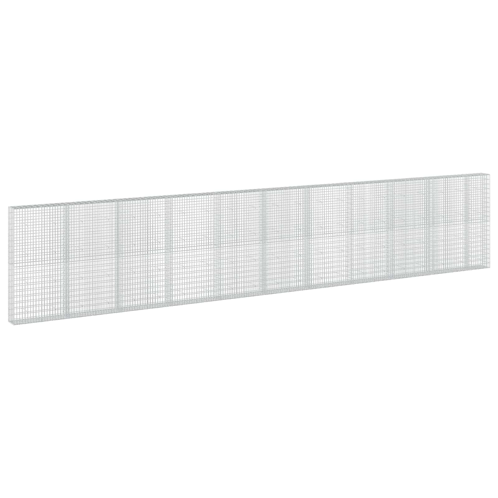 Gabion z 3,5 mm žico in 5x10 cm mrežo 1050x30x200 cm