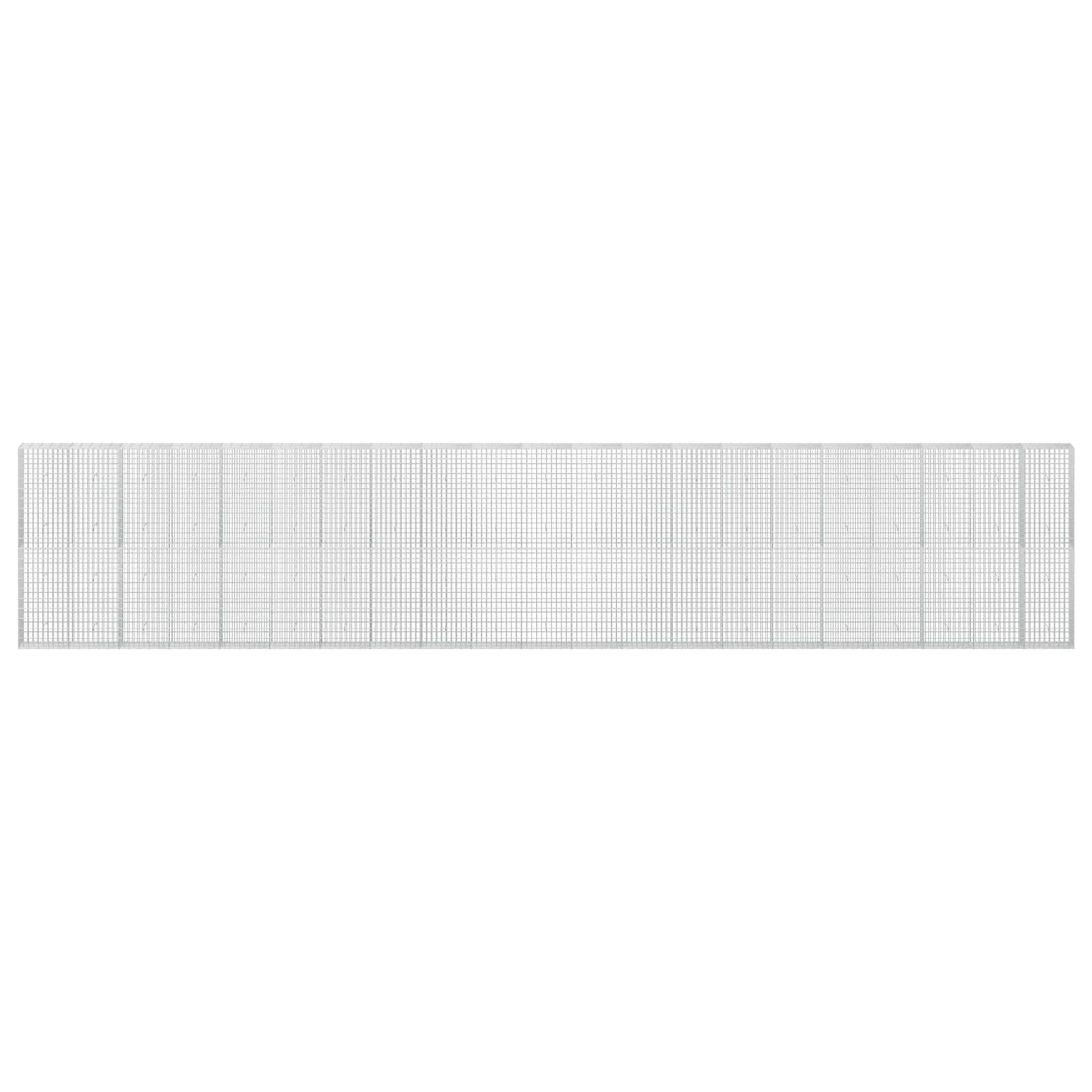 Gabion z 3,5 mm žico in 5x10 cm mrežo 1050x30x200 cm
