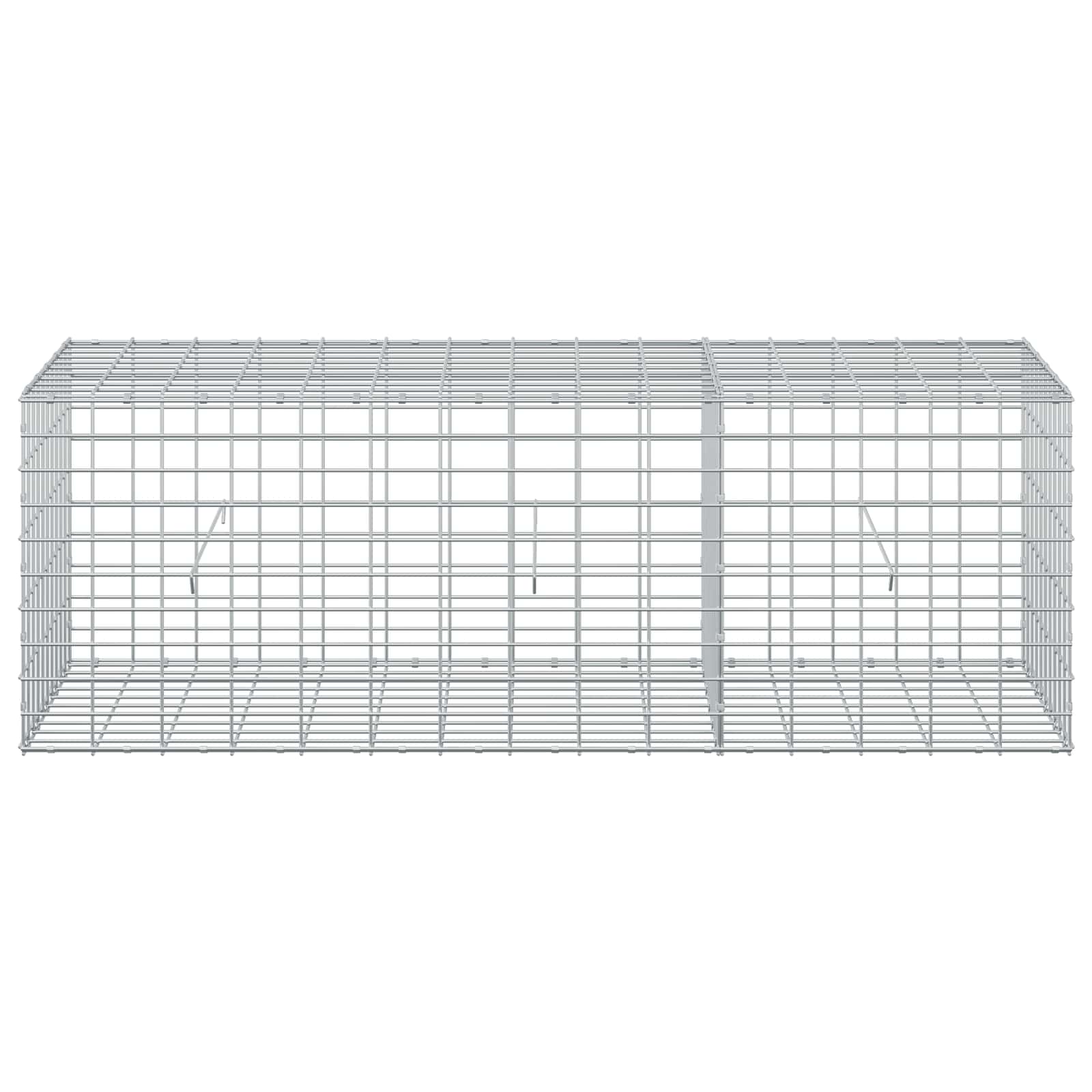 Gabion z 3,5 mm žico in 5x10 cm mrežo 150x50x50 cm