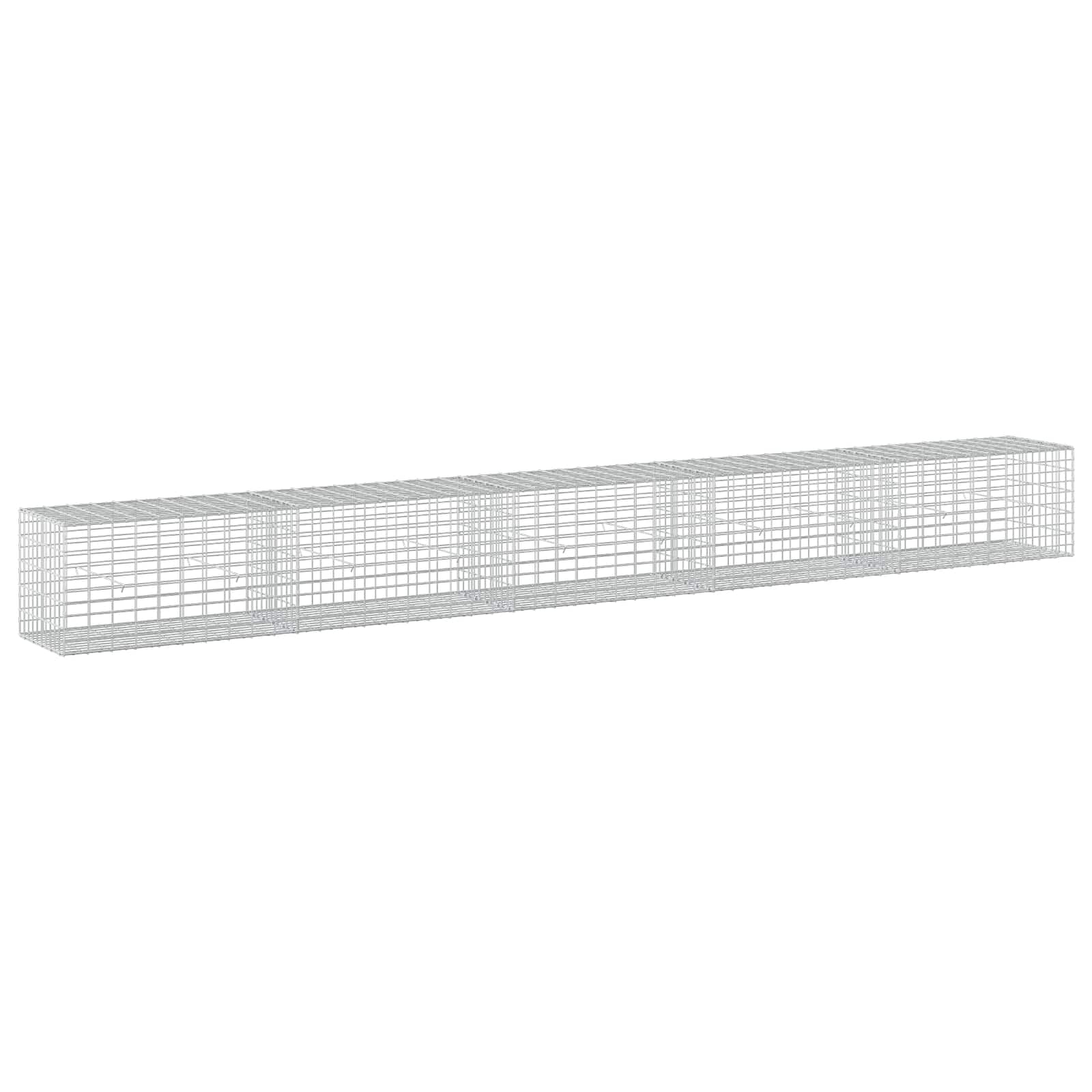 Gabion z 3,5 mm žico in 5x10 cm mrežo 500x50x50 cm
