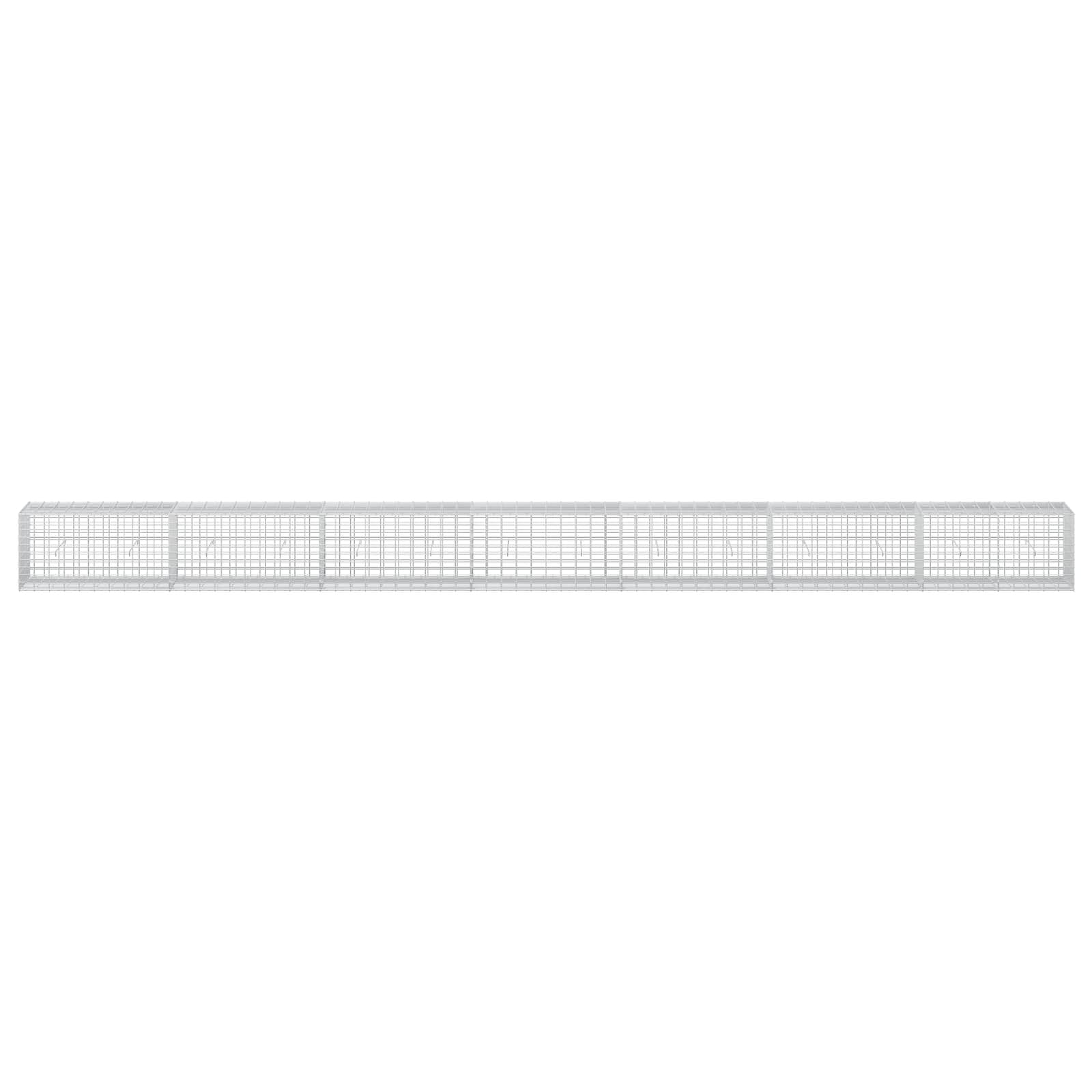 Gabion z 3,5 mm žico in 5x10 cm mrežo 700x50x50 cm