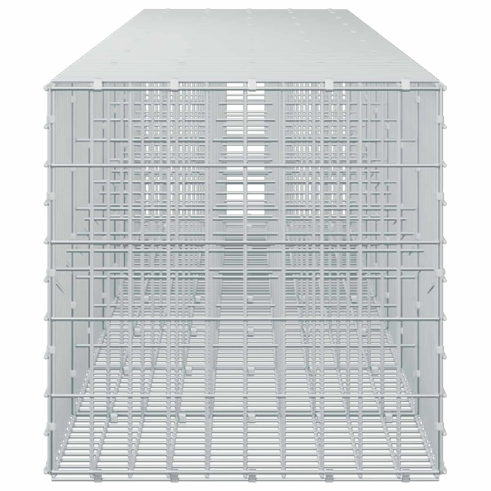 Gabion z 3,5 mm žico in 5x10 cm mrežo 750x50x50 cm