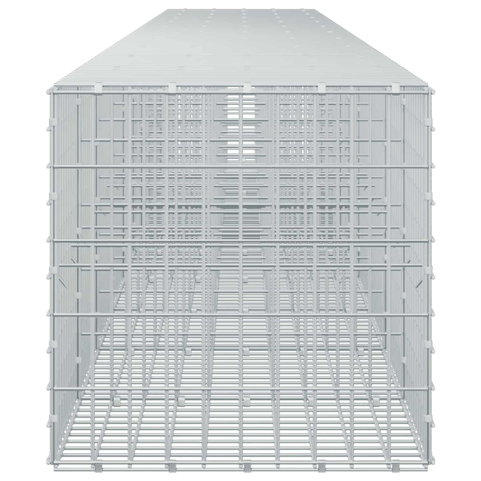 Gabion z 3,5 mm žico in 5x10 cm mrežo 1050x50x50 cm