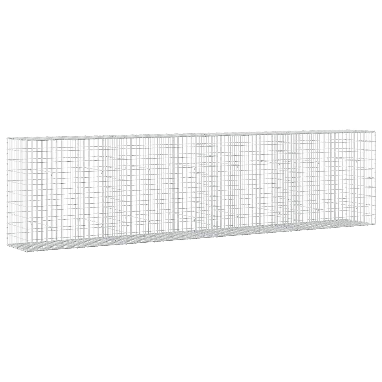 Gabion z 3,5 mm žico in 5x10 cm mrežo 400x50x100 cm