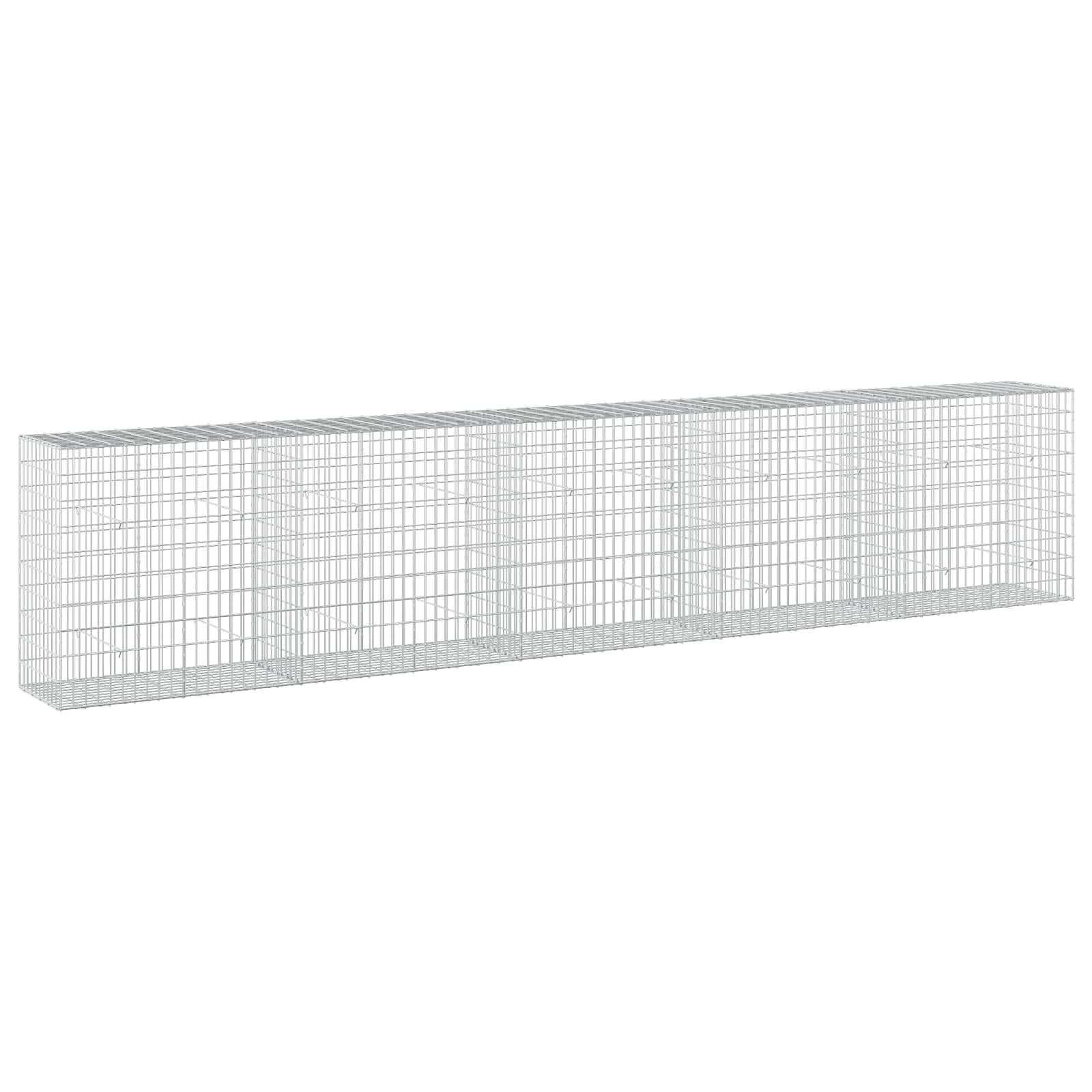 Gabion z 3,5 mm žico in 5x10 cm mrežo 500x50x100 cm