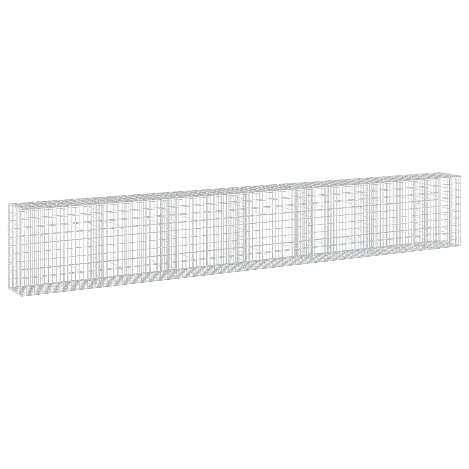 Gabion z 3,5 mm žico in 5x10 cm mrežo 650x50x100 cm