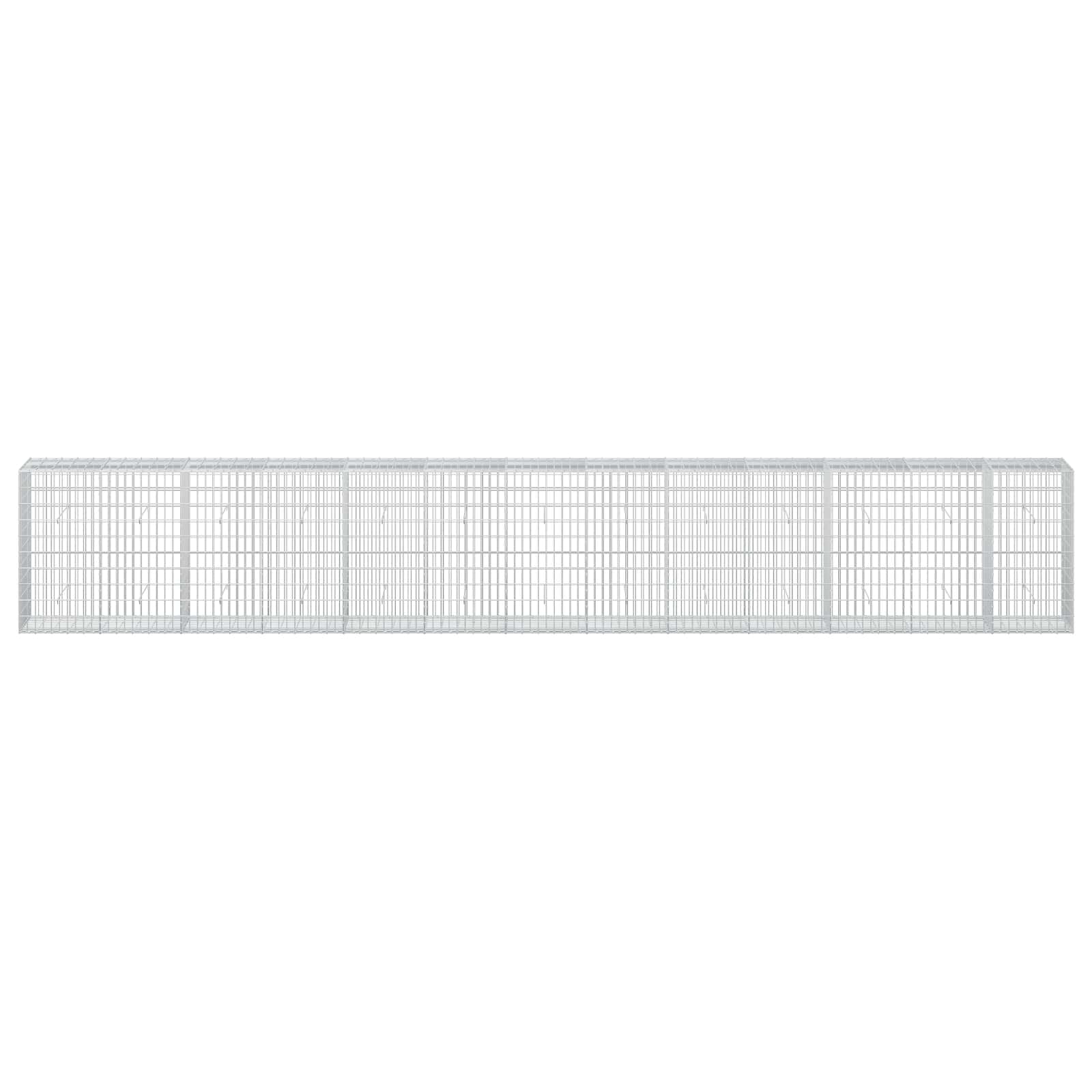 Gabion z 3,5 mm žico in 5x10 cm mrežo 650x50x100 cm