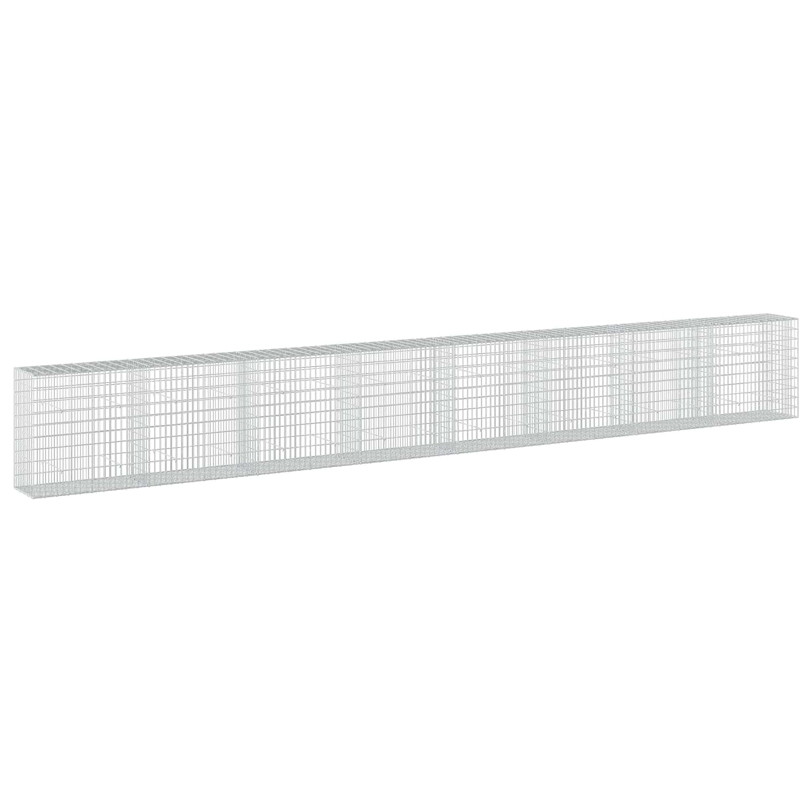 Gabion z 3,5 mm žico in 5x10 cm mrežo 800x50x100 cm