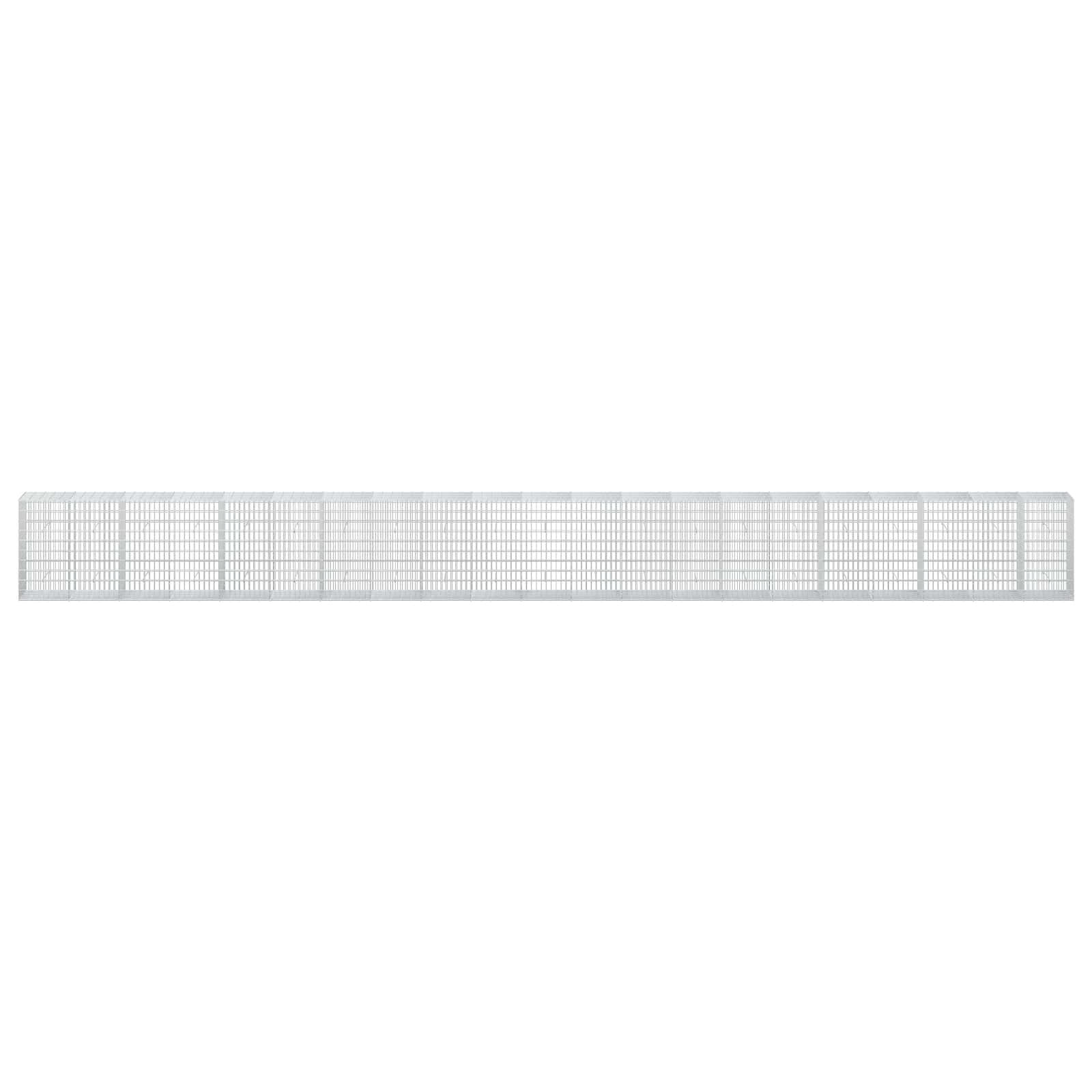 Gabion z 3,5 mm žico in 5x10 cm mrežo 1050x50x100 cm