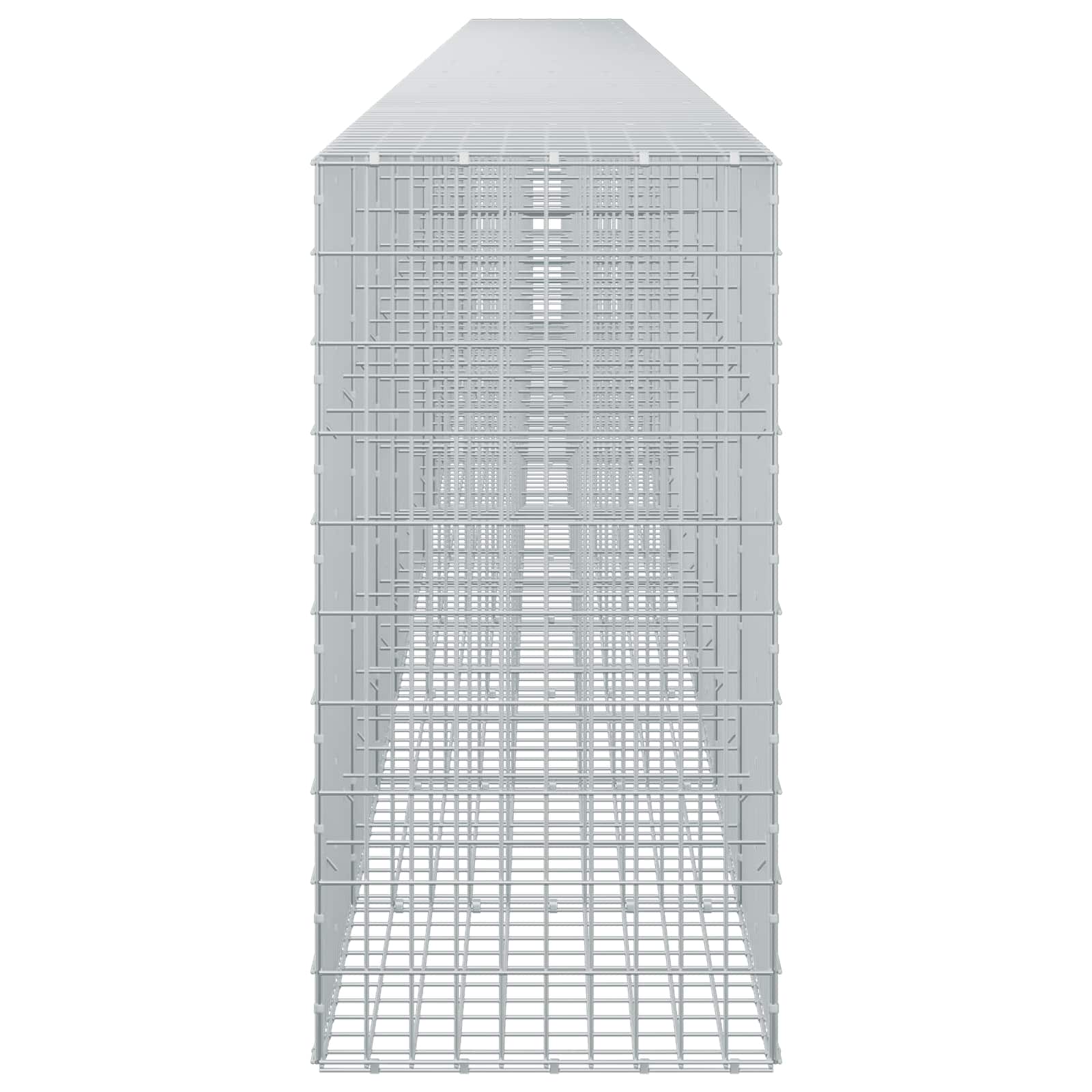 Gabion z 3,5 mm žico in 5x10 cm mrežo 1200x50x100 cm
