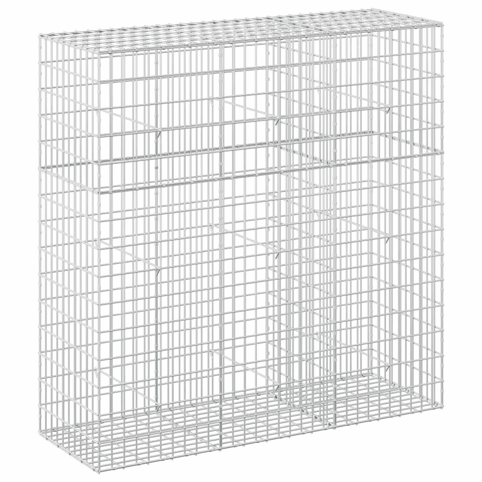 Gabion z 3,5 mm žico in 5x10 cm mrežo 150x50x150 cm