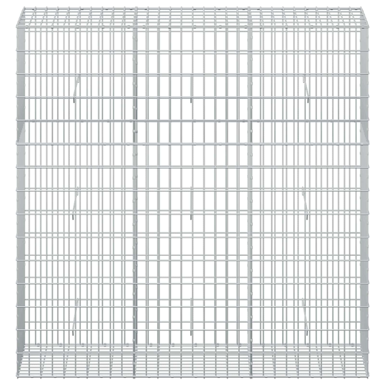 Gabion z 3,5 mm žico in 5x10 cm mrežo 150x50x150 cm