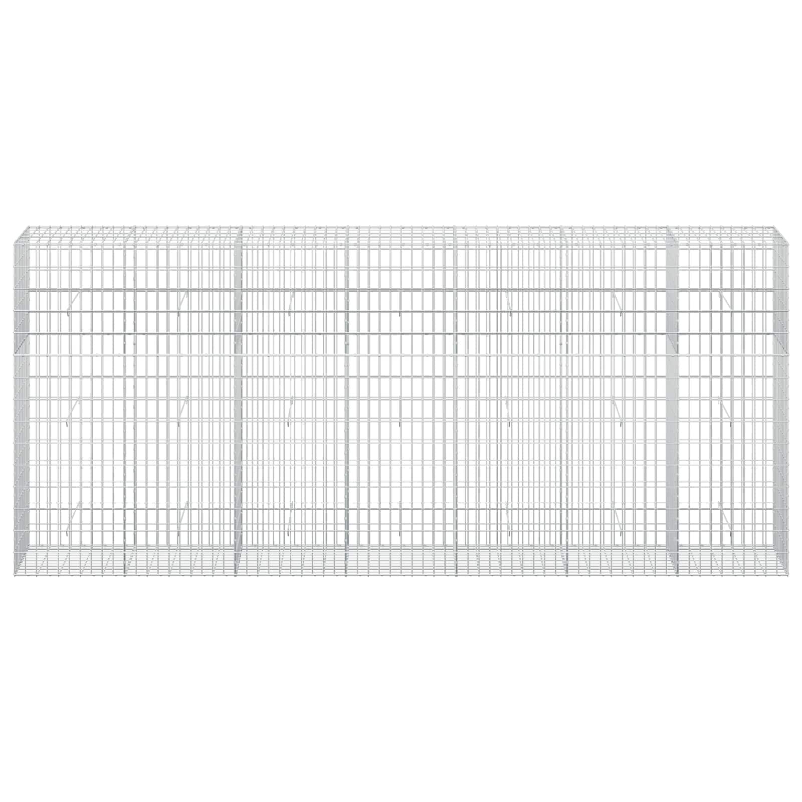 Gabion z 3,5 mm žico in 5x10 cm mrežo 350x50x150 cm