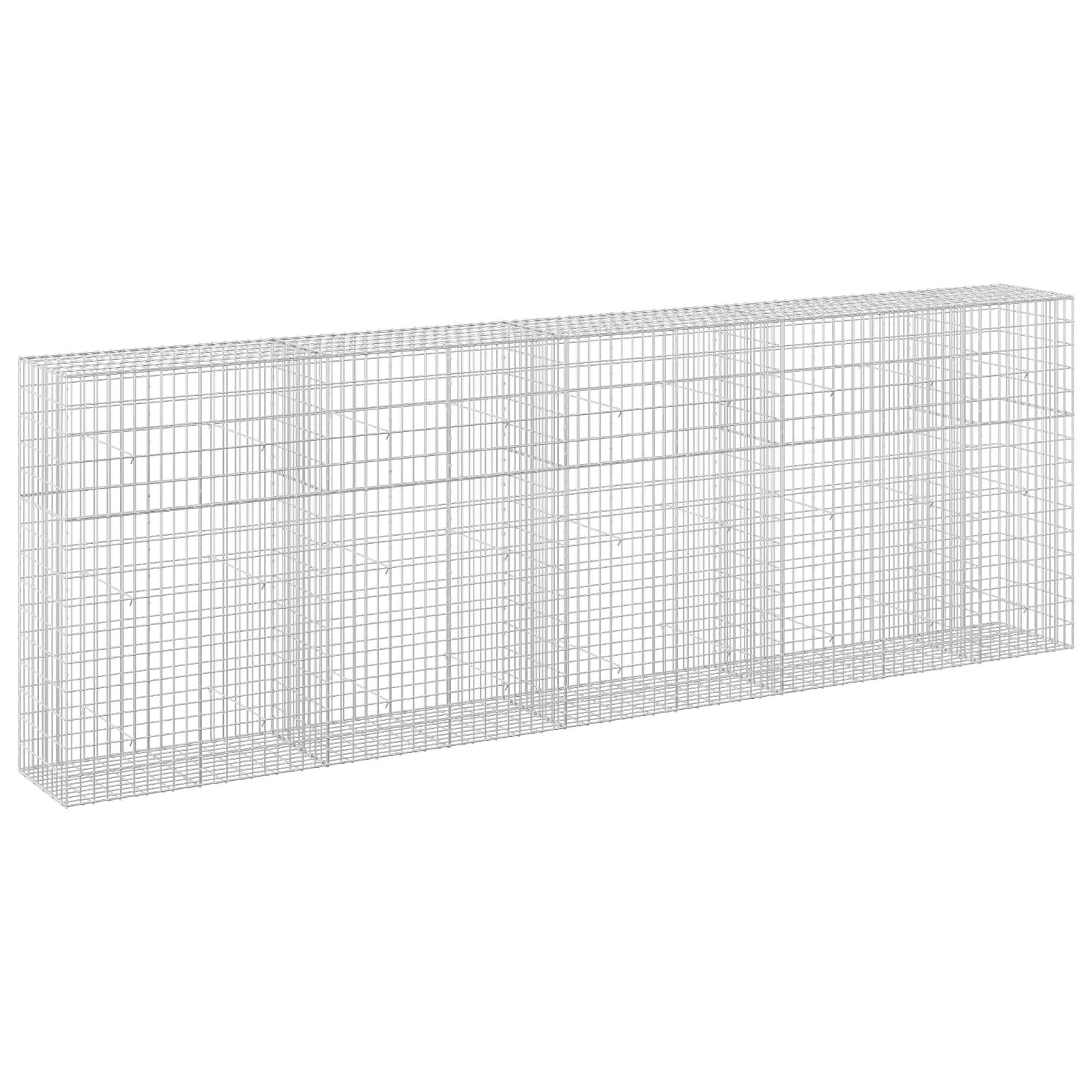Gabion z 3,5 mm žico in 5x10 cm mrežo 450x50x150 cm