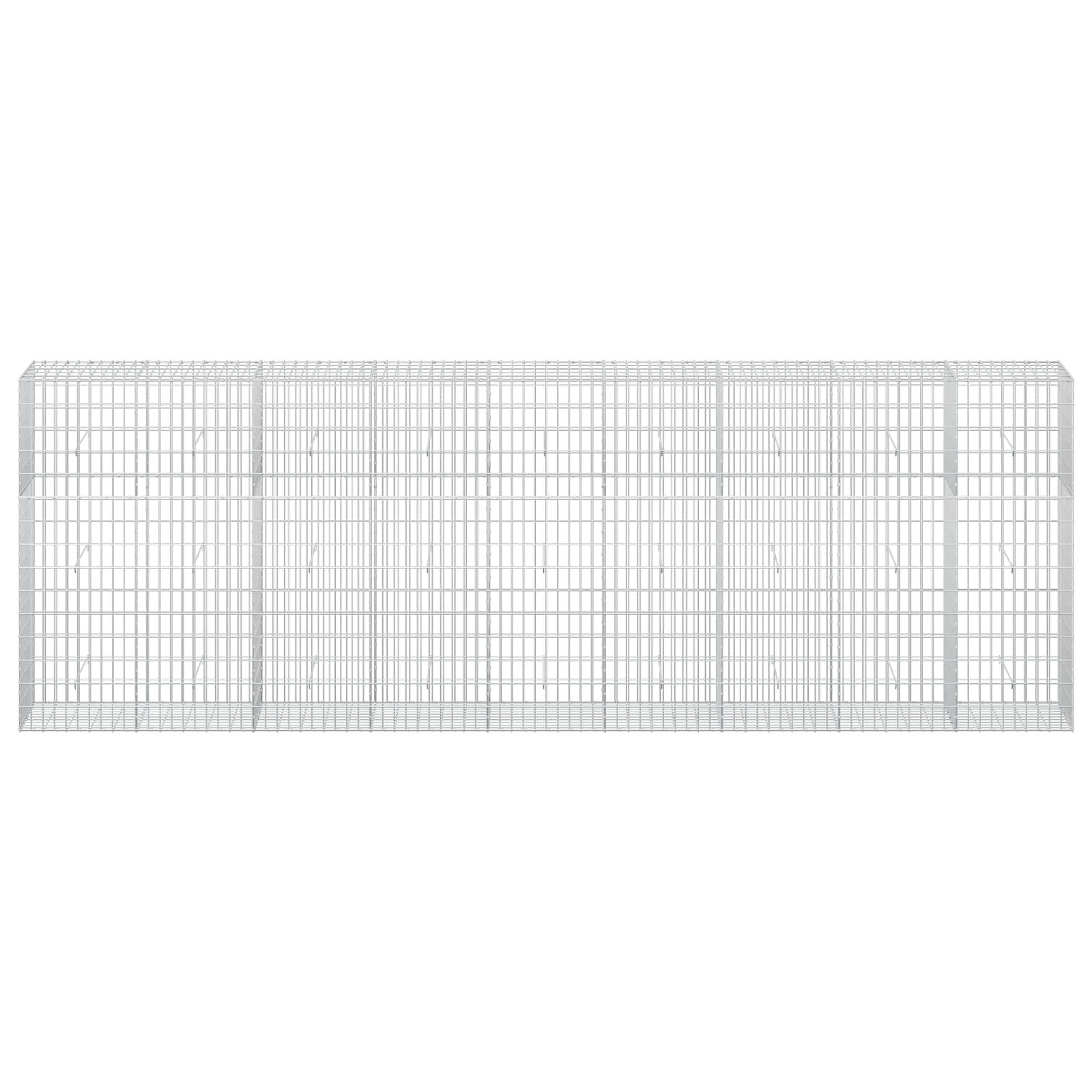 Gabion z 3,5 mm žico in 5x10 cm mrežo 450x50x150 cm