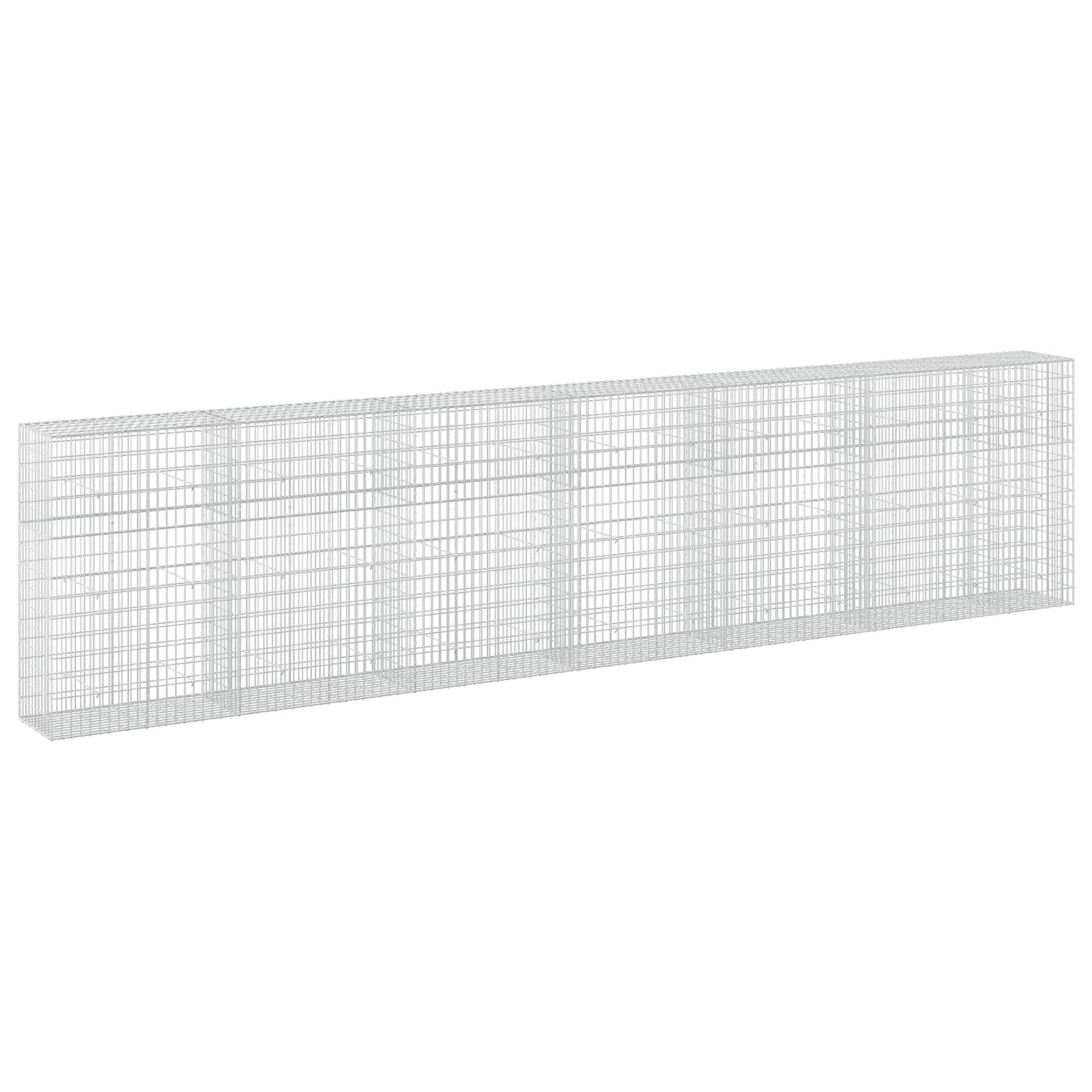 Gabion z 3,5 mm žico in 5x10 cm mrežo 650x50x150 cm