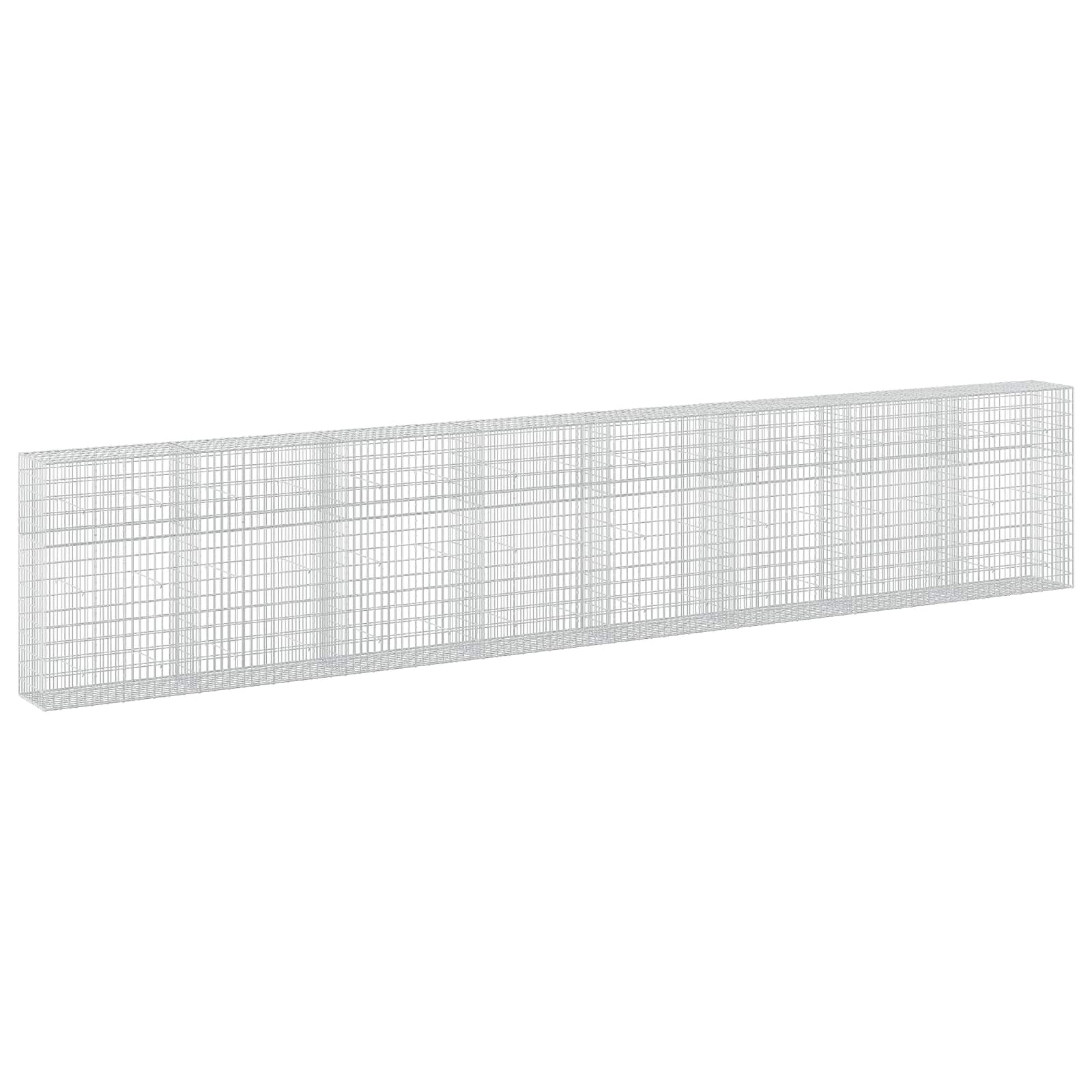 Gabion z 3,5 mm žico in 5x10 cm mrežo 800x50x150 cm