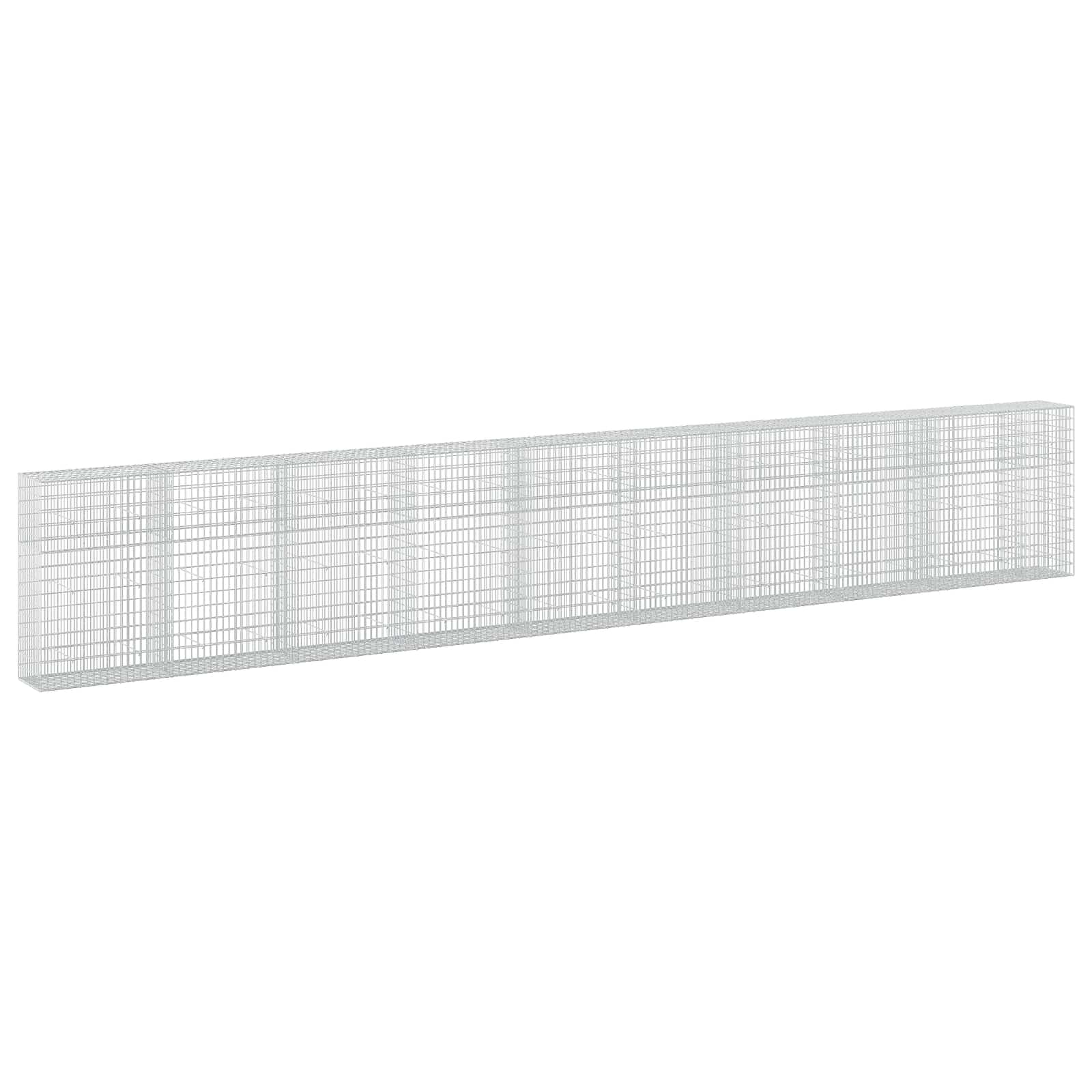Gabion z 3,5 mm žico in 5x10 cm mrežo 950x50x150 cm