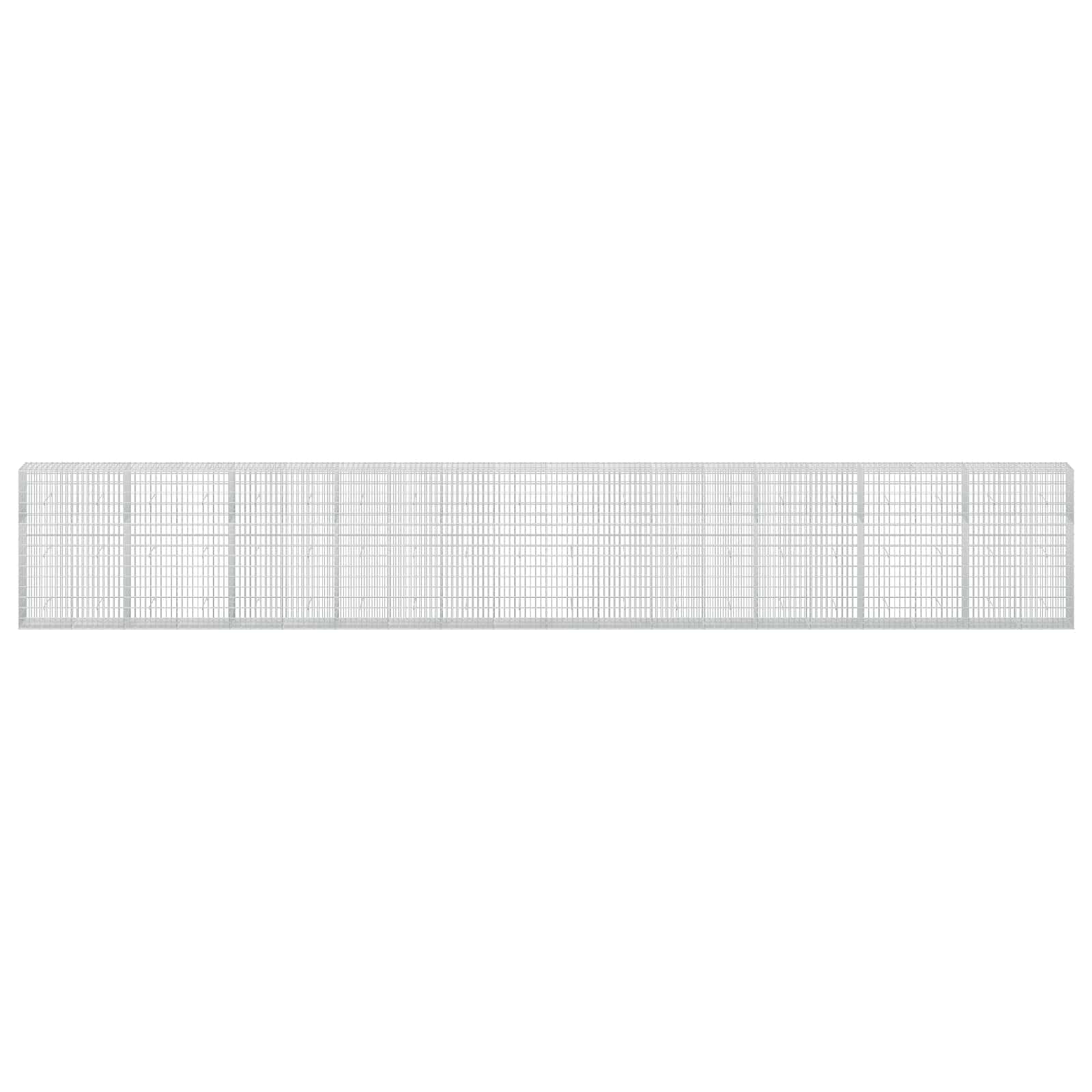 Gabion z 3,5 mm žico in 5x10 cm mrežo 1000x50x150 cm