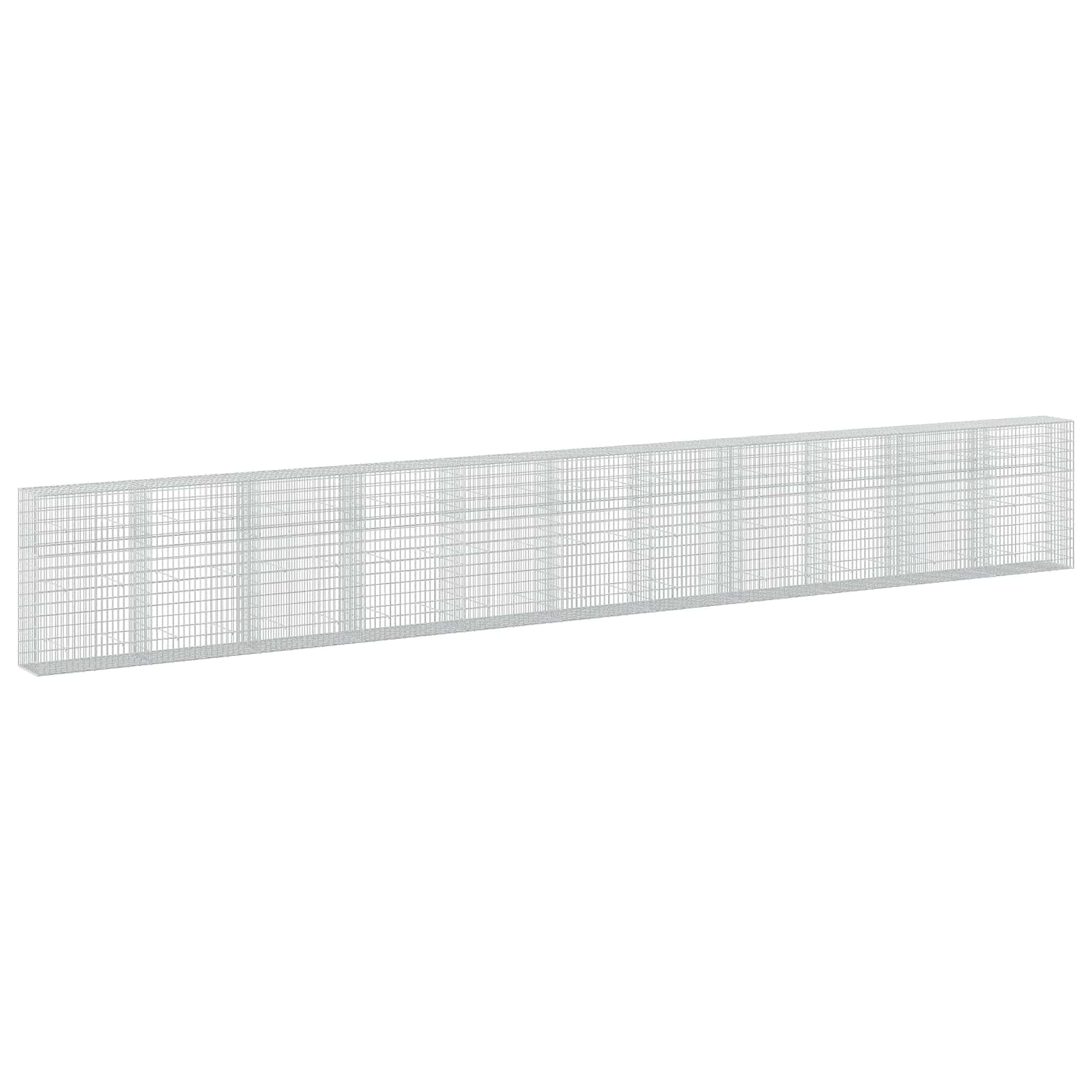 Gabion z 3,5 mm žico in 5x10 cm mrežo 1100x50x150 cm