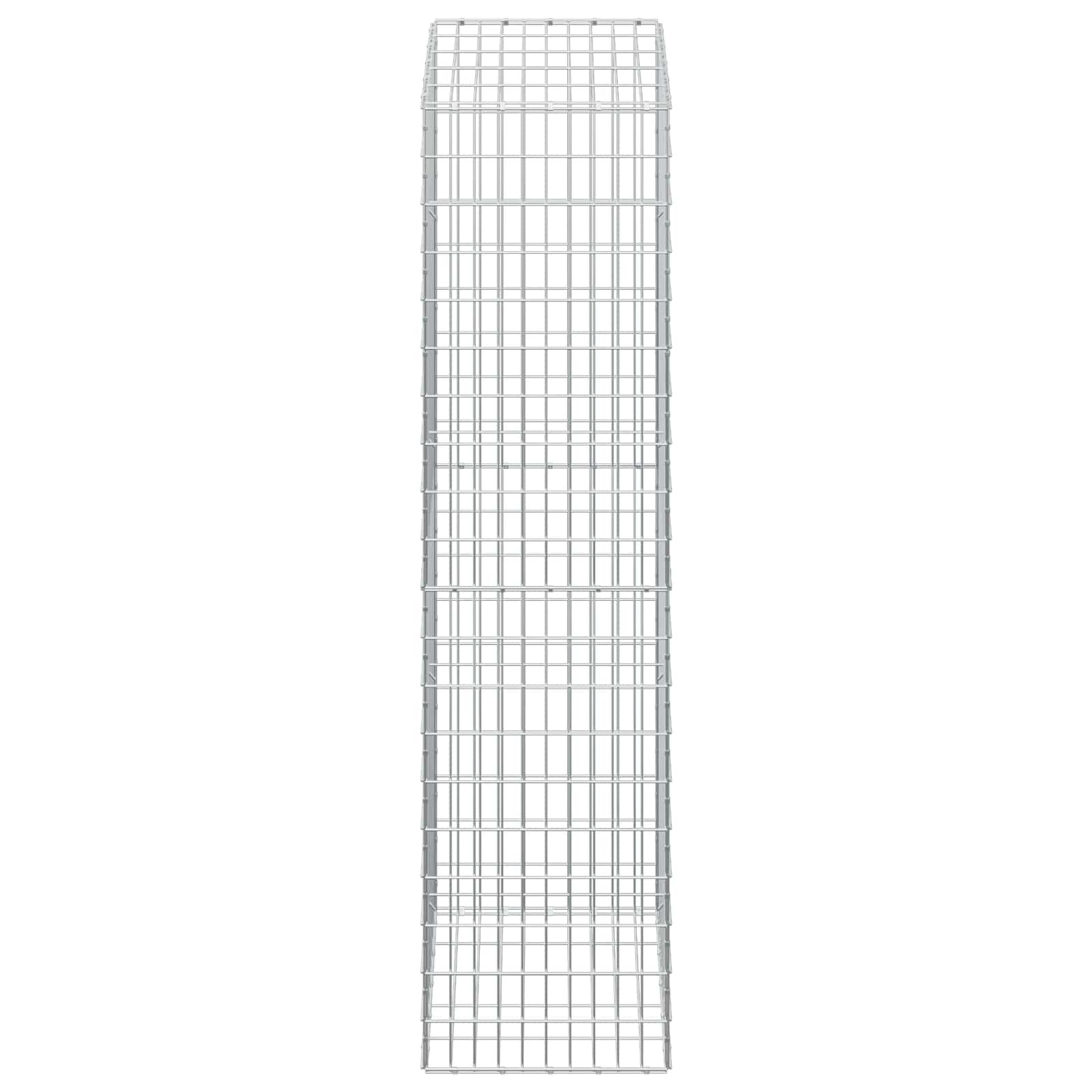 Gabion z 3,5 mm žico in 5x10 cm mrežo 50x50x200 cm