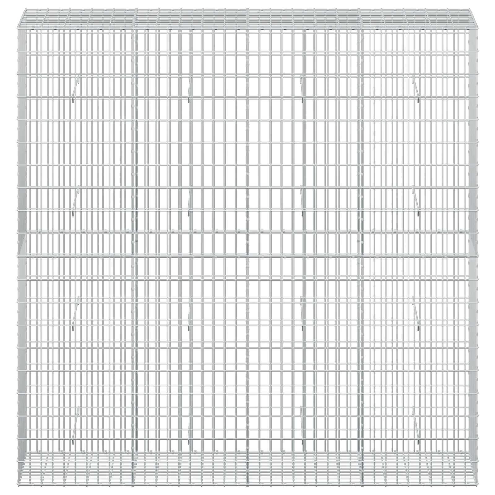 Gabion z 3,5 mm žico in 5x10 cm mrežo 200x50x200 cm