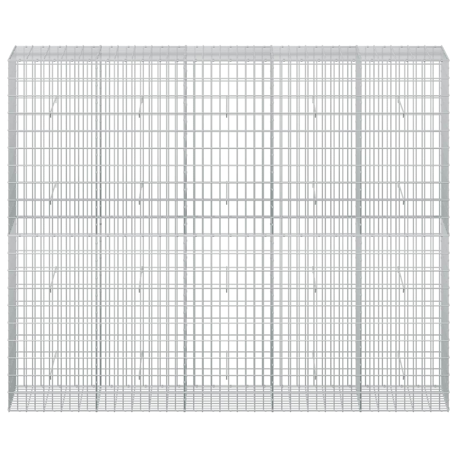 Gabion z 3,5 mm žico in 5x10 cm mrežo 250x50x200 cm