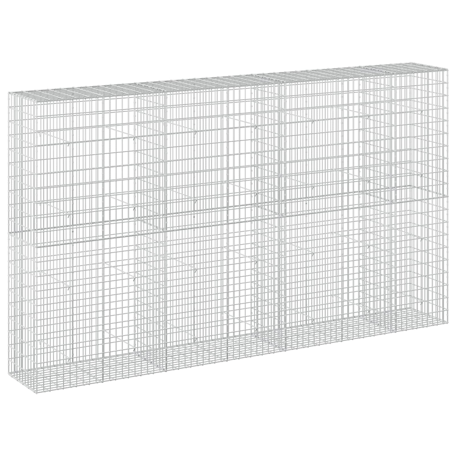 Gabion z 3,5 mm žico in 5x10 cm mrežo 350x50x200 cm