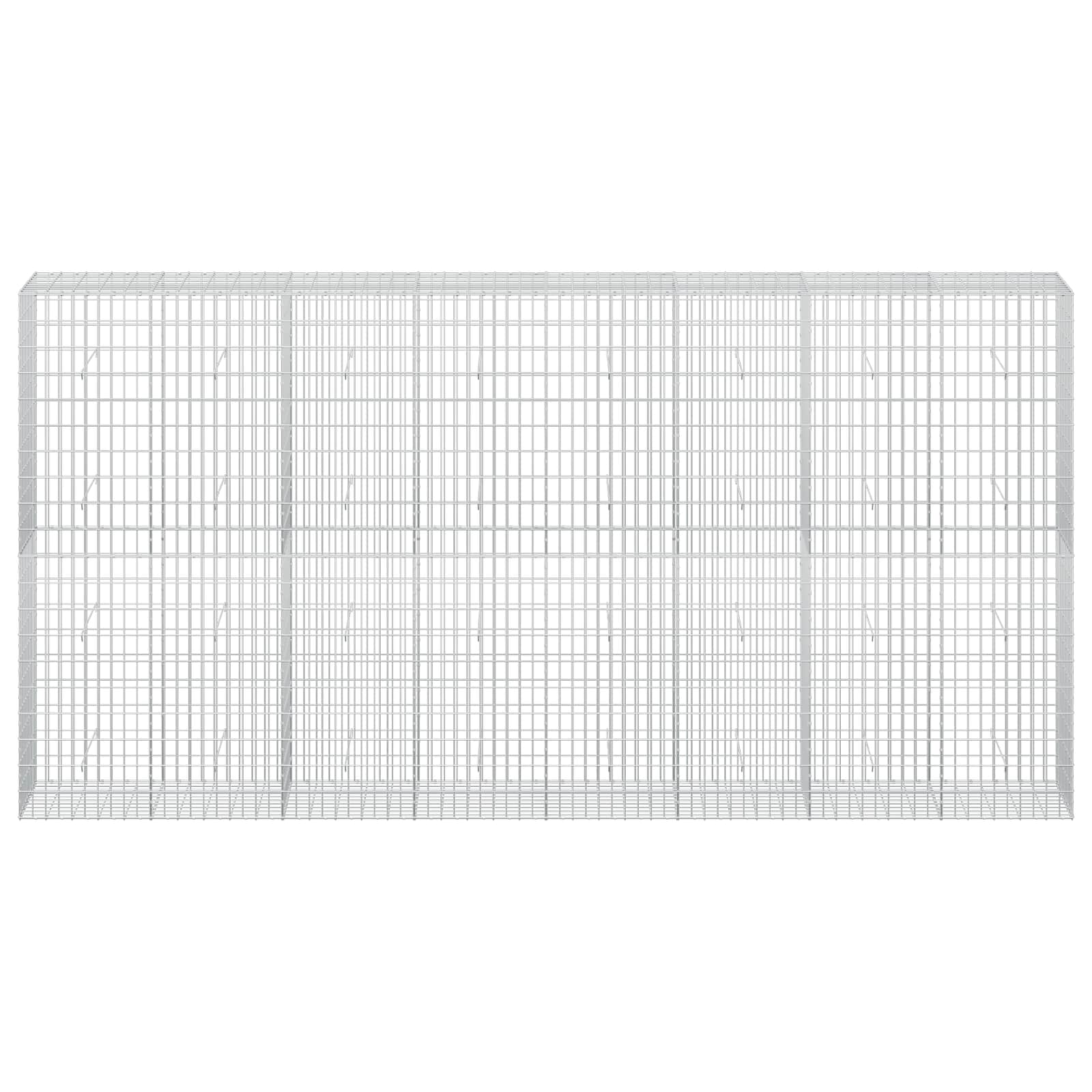 Gabion z 3,5 mm žico in 5x10 cm mrežo 400x50x200 cm