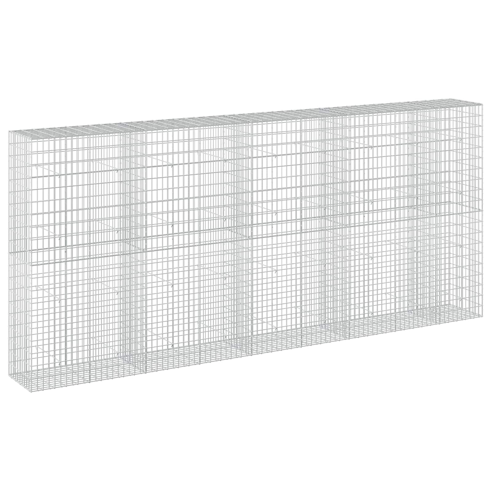 Gabion z 3,5 mm žico in 5x10 cm mrežo 450x50x200 cm
