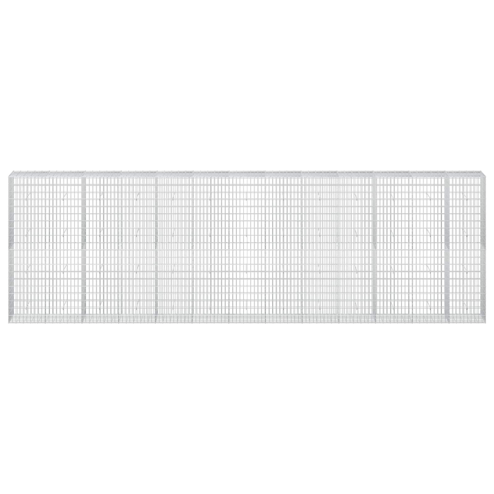 Gabion z 3,5 mm žico in 5x10 cm mrežo 650x50x200 cm