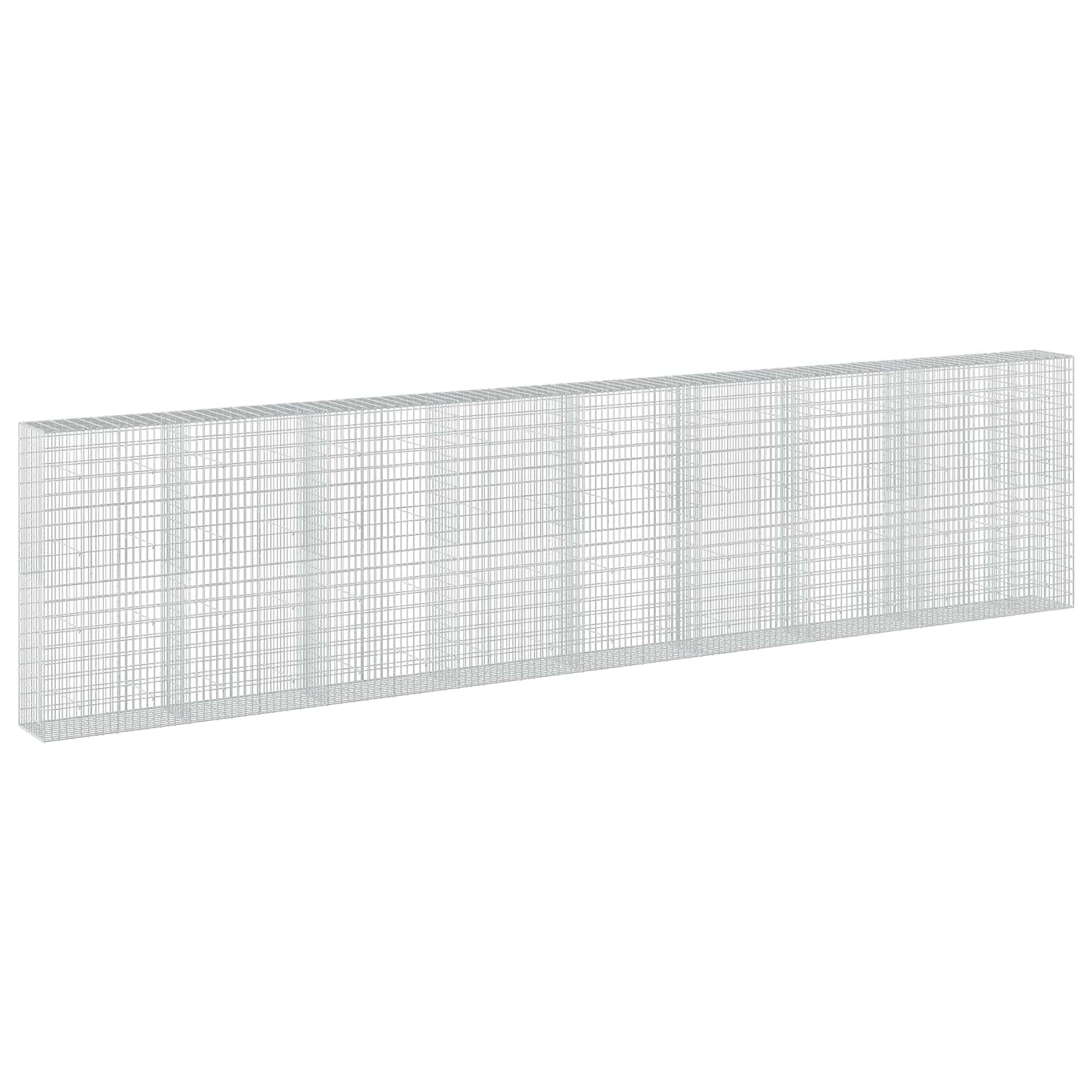Gabion z 3,5 mm žico in 5x10 cm mrežo 850x50x200 cm