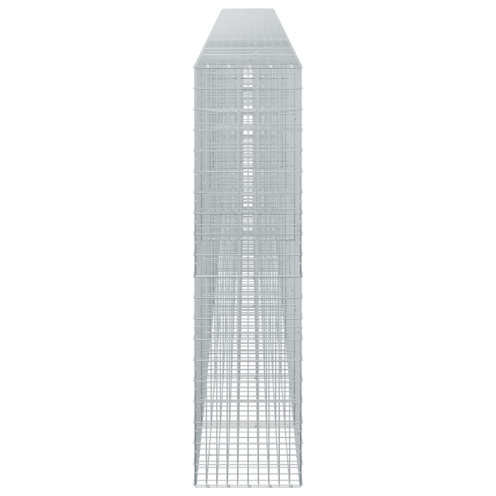Gabion z 3,5 mm žico in 5x10 cm mrežo 850x50x200 cm