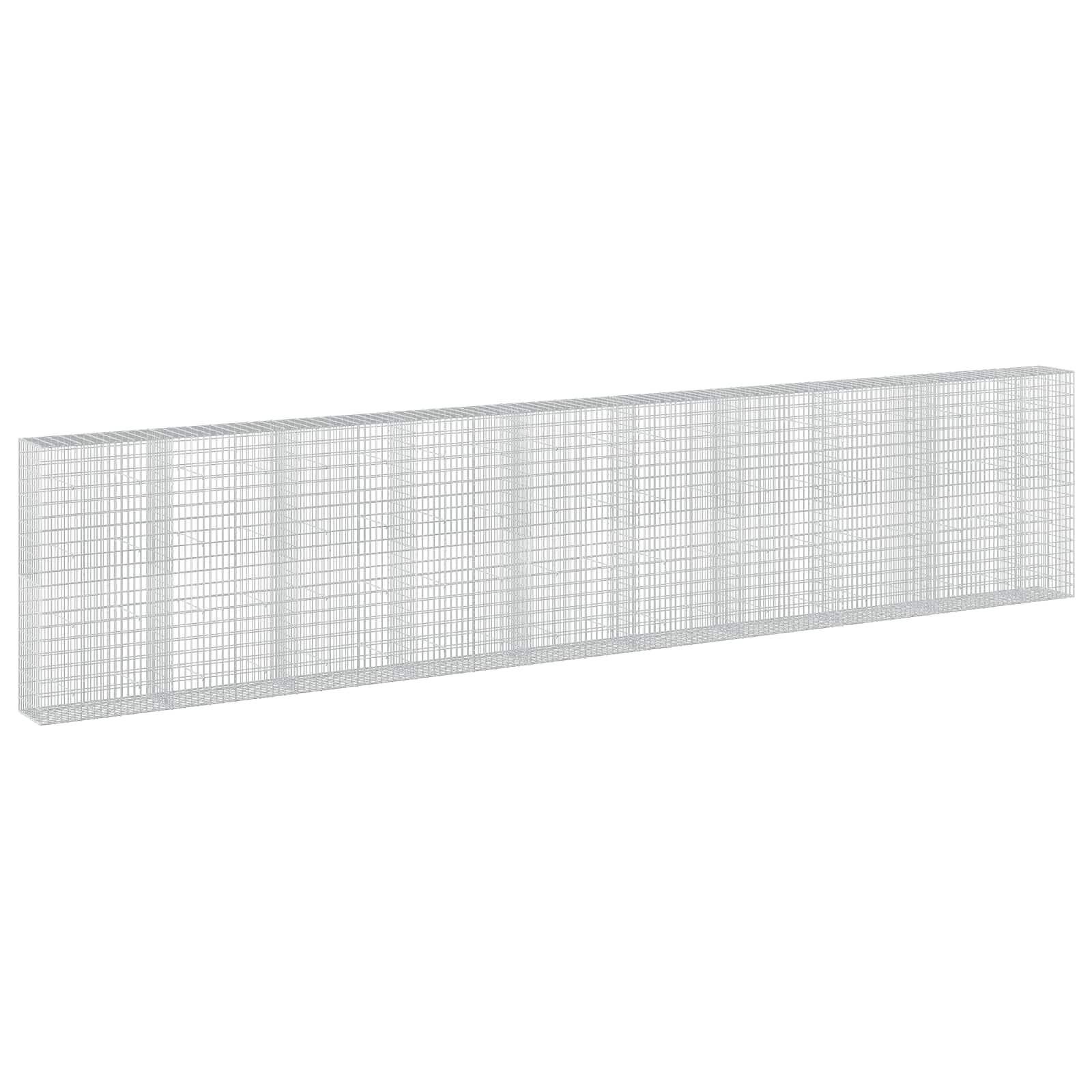 Gabion z 3,5 mm žico in 5x10 cm mrežo 950x50x200 cm