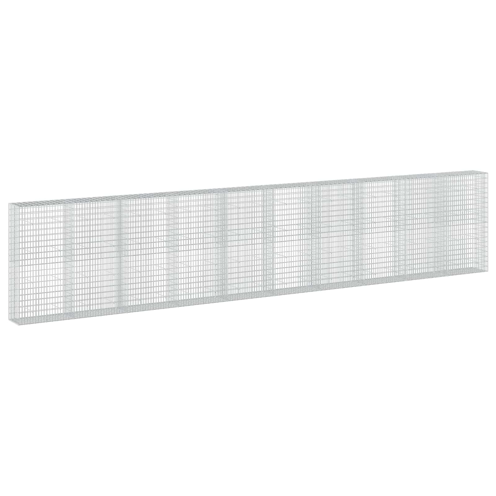 Gabion z 3,5 mm žico in 5x10 cm mrežo 1000x50x200 cm