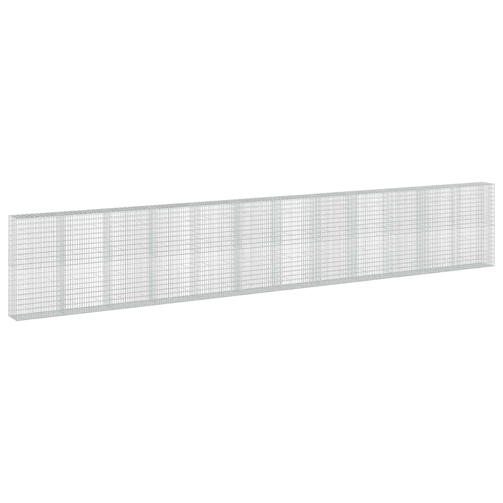 Gabion z 3,5 mm žico in 5x10 cm mrežo 1200x50x200 cm