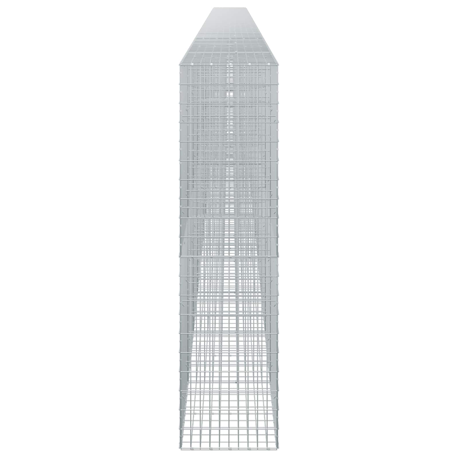 Gabion z 3,5 mm žico in 5x10 cm mrežo 1200x50x200 cm