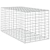 vidaXL Gabion 3,5 mm traadi ja 5x10 cm v&otilde;rgu jaoks 50x100x50 cm