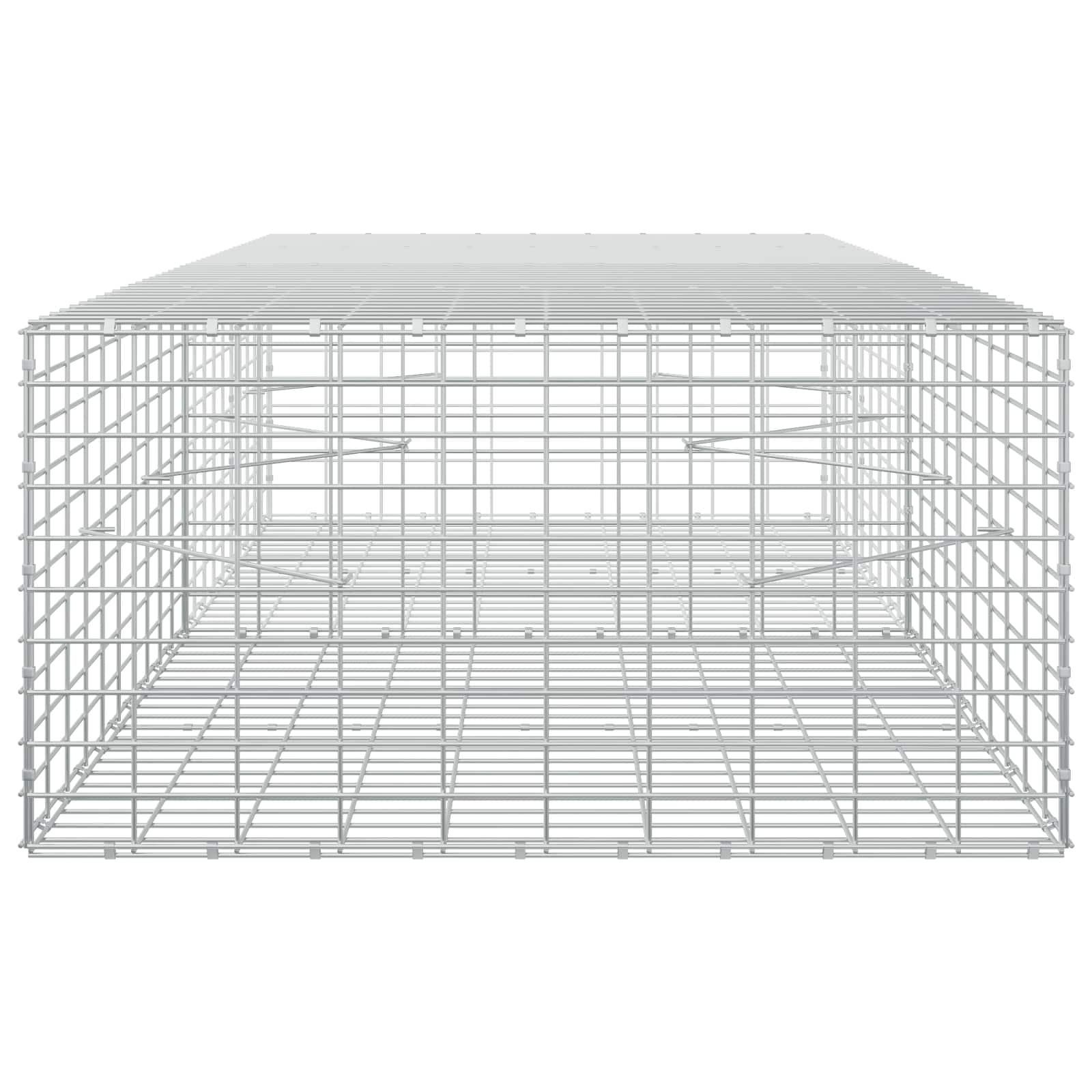 Gabion z 3,5 mm žico in 5x10 cm mrežo 200x100x50 cm