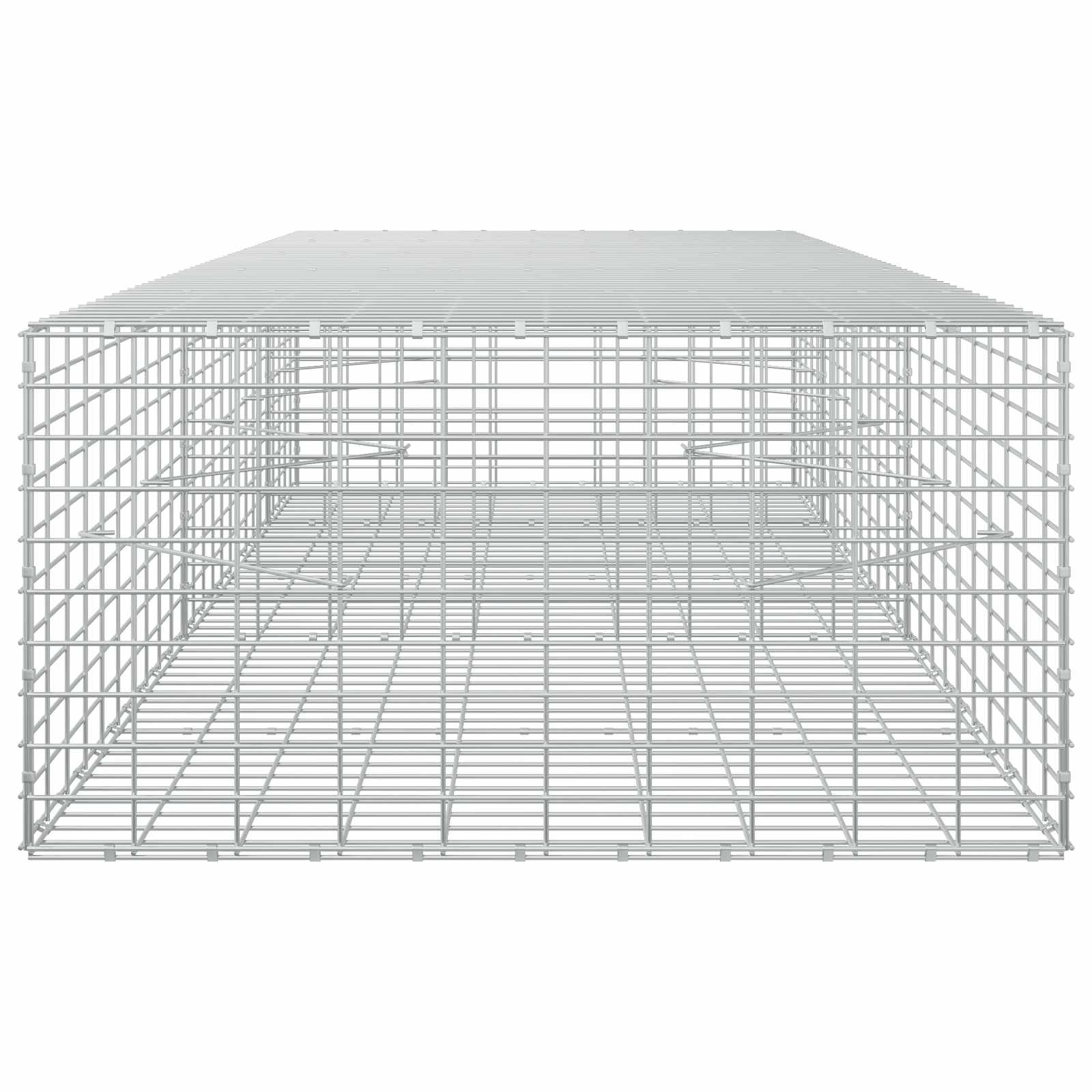 Gabion z 3,5 mm žico in 5x10 cm mrežo 250x100x50 cm