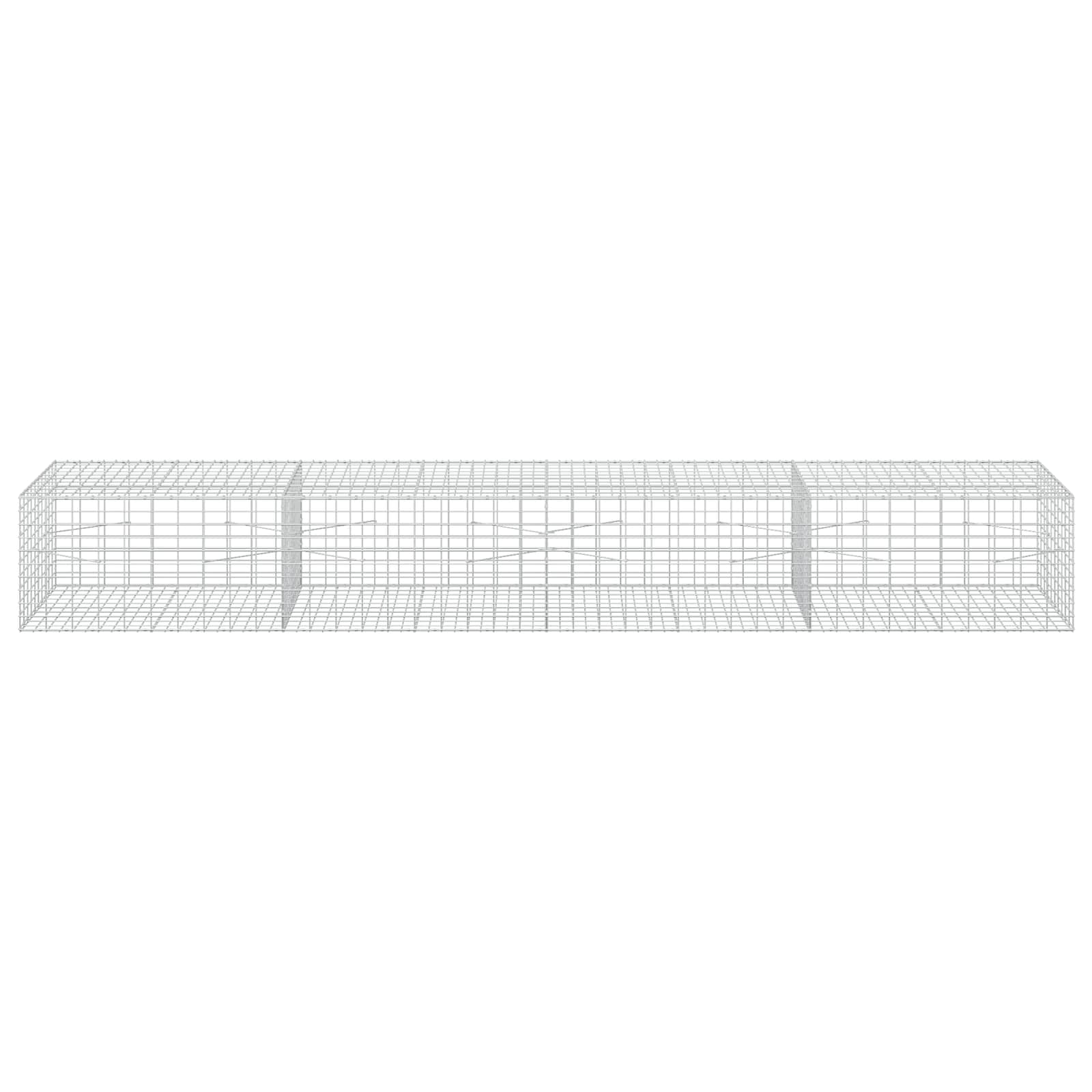 Gabion z 3,5 mm žico in 5x10 cm mrežo 400x100x50 cm