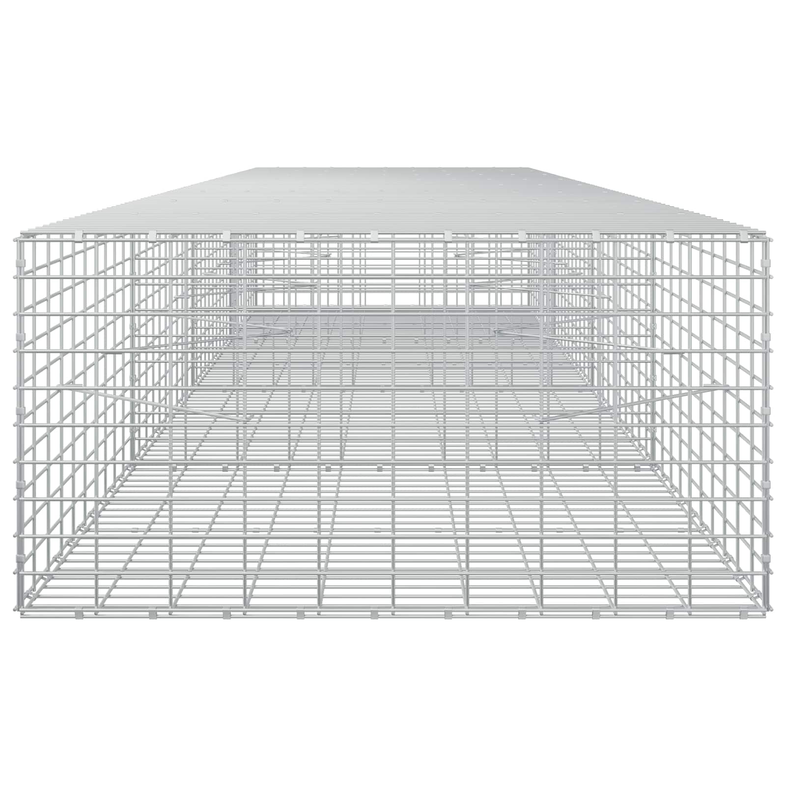 Gabion z 3,5 mm žico in 5x10 cm mrežo 400x100x50 cm